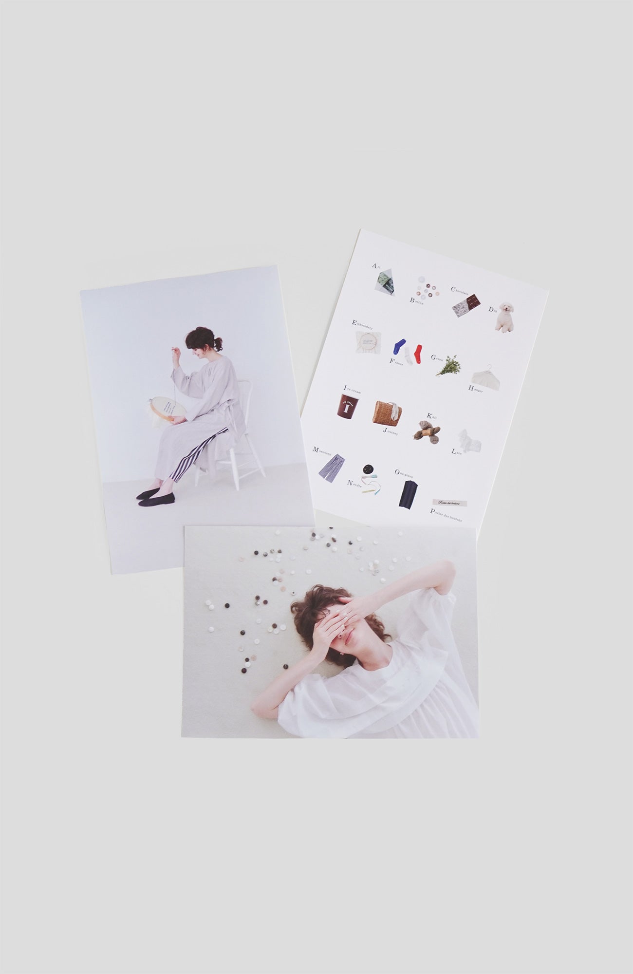 "Porte de Bouton Sewing Book"