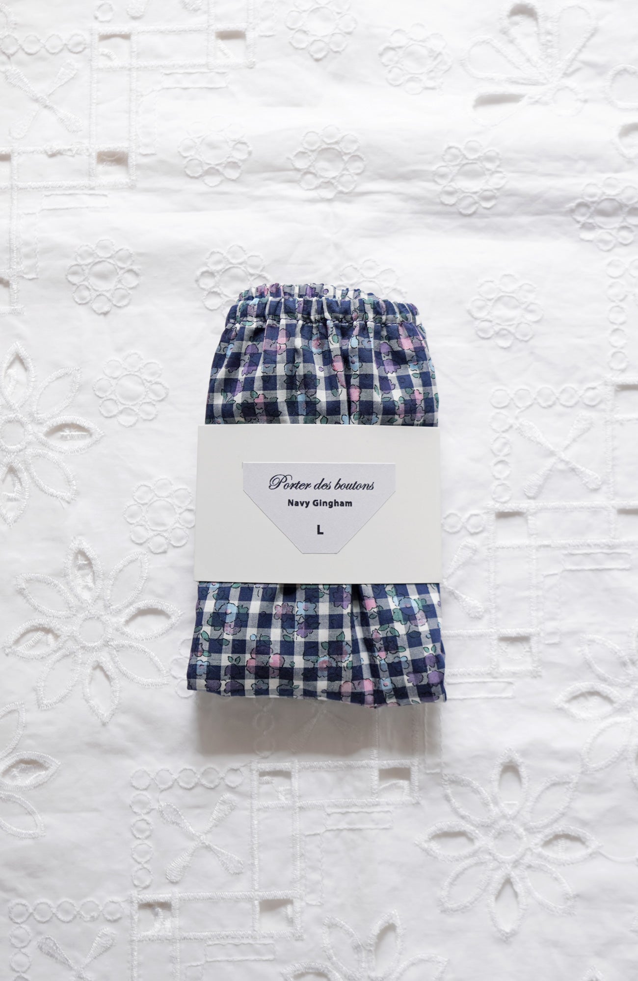 【TESHIKI×Porter des boutons】パンツ LOW WAIST PANTS