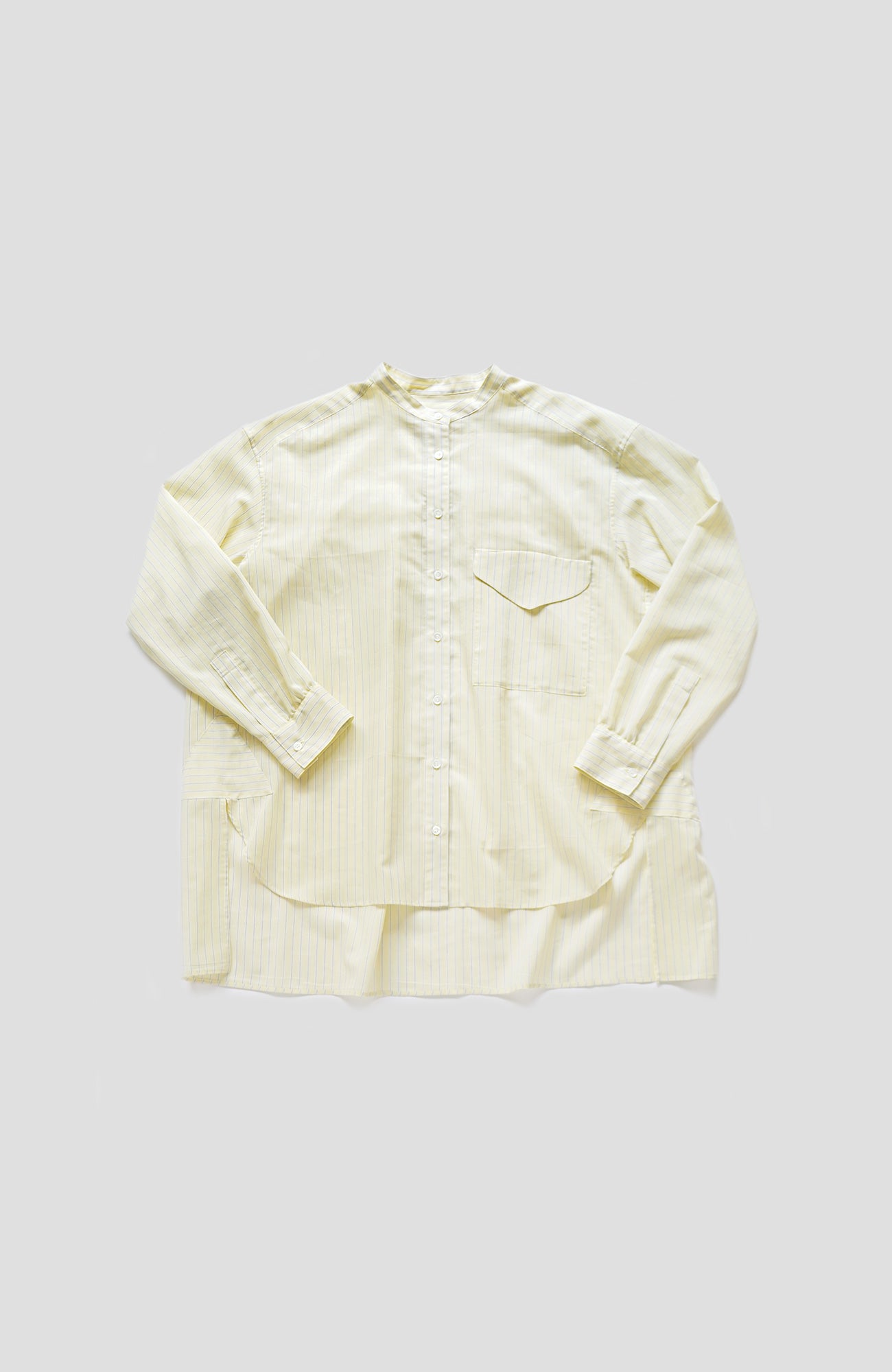 ストライプバンドカラーシャツ(2024 Spring Collection)