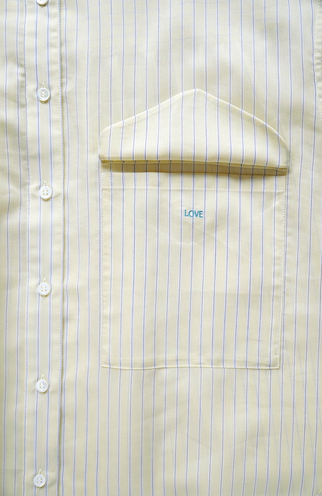ストライプバンドカラーシャツ(2024 Spring Collection)