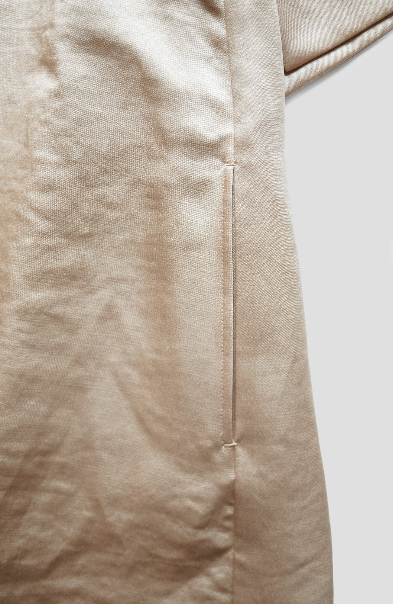 サテンスラッシュスリーブドレス(2024 Spring Collection)