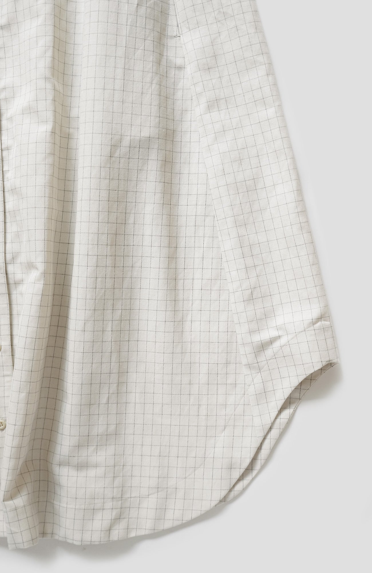 Windowpane Slash Sleeve Dress