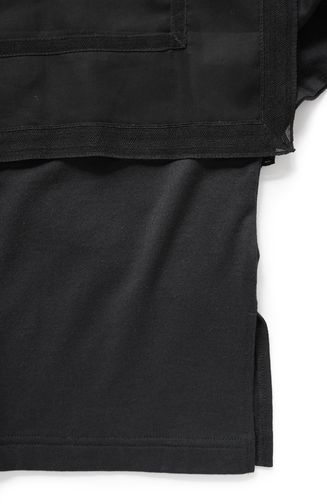 Square collar pullover