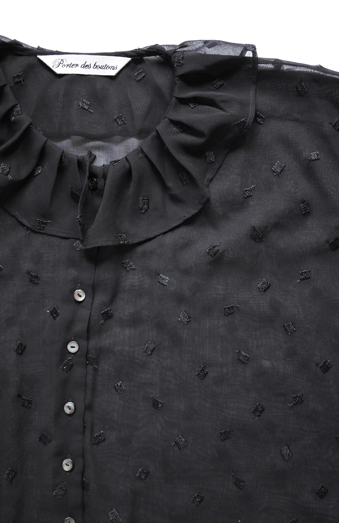 Sukre Tuck Collar Blouse