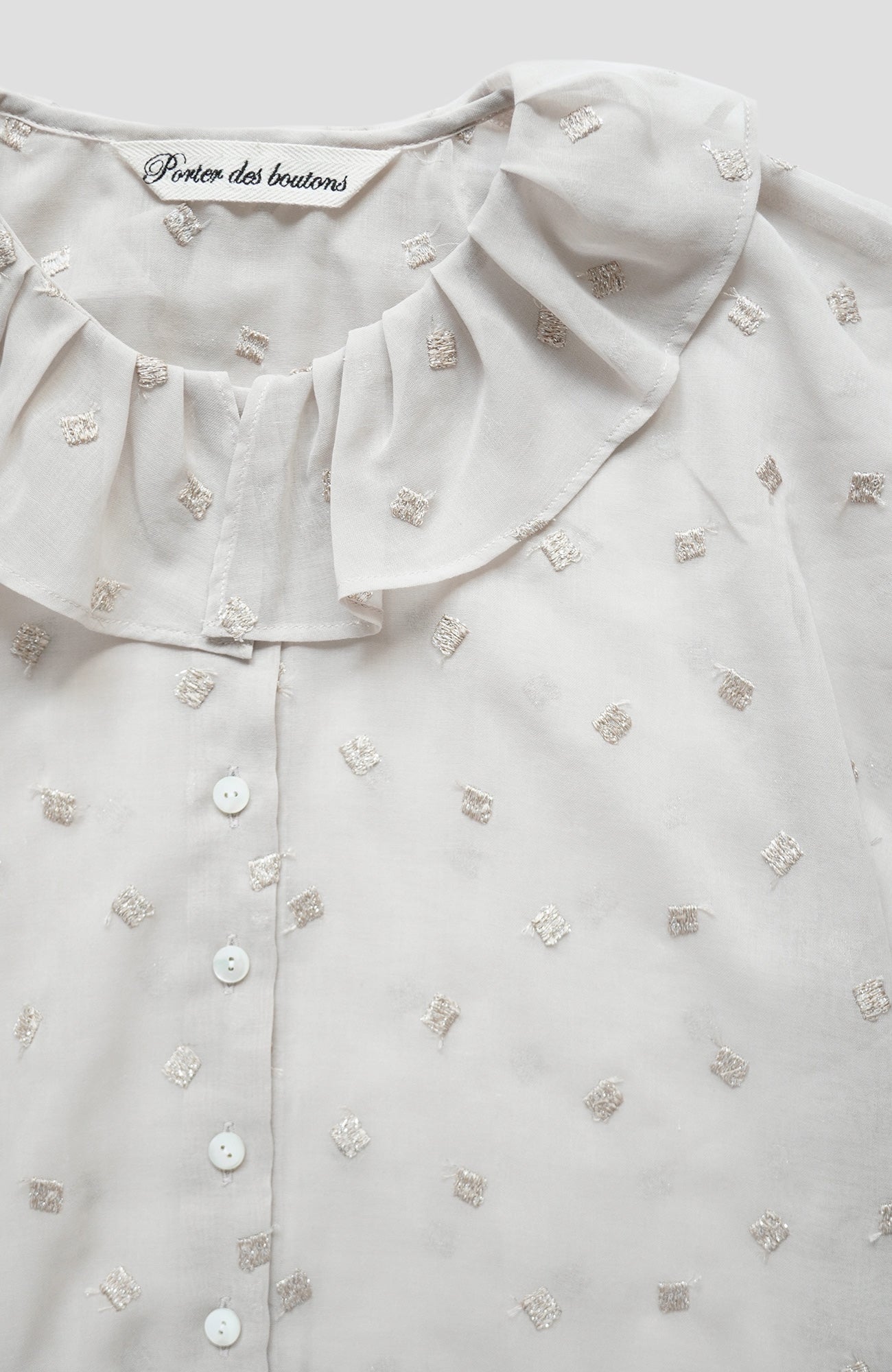 Sukre Tuck Collar Blouse