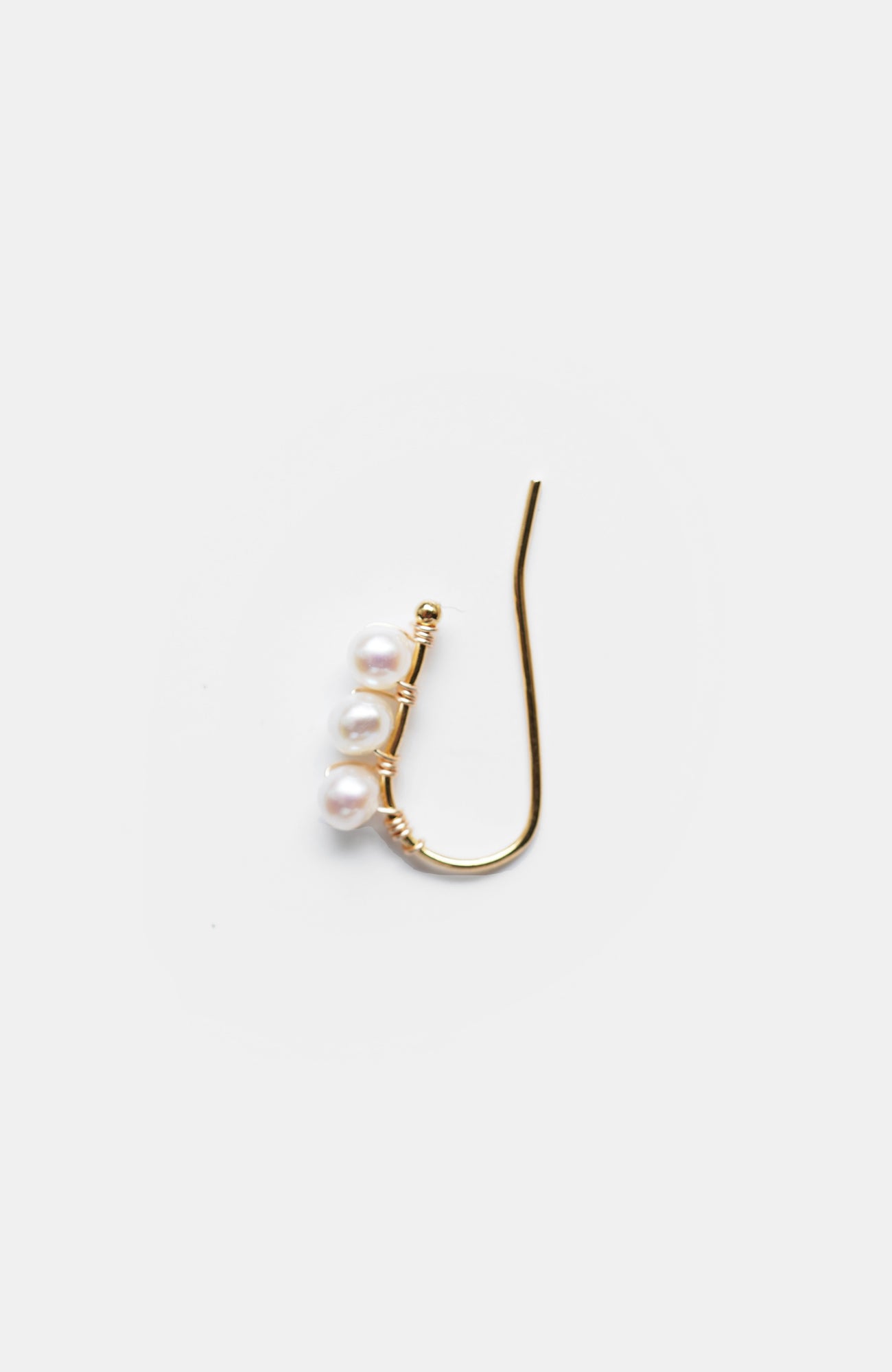 Petit Trois Earrings/Pearl