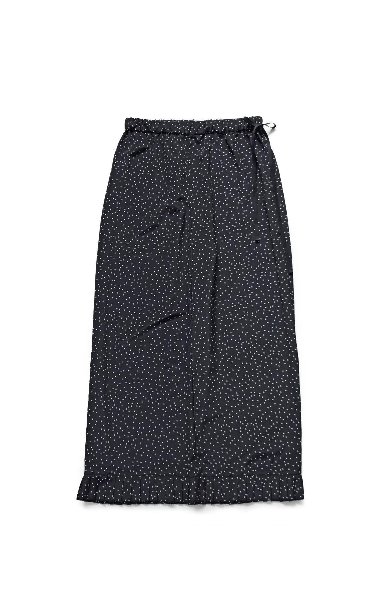 Dot hem pleated pants (2025 Pre-Spring Collection)