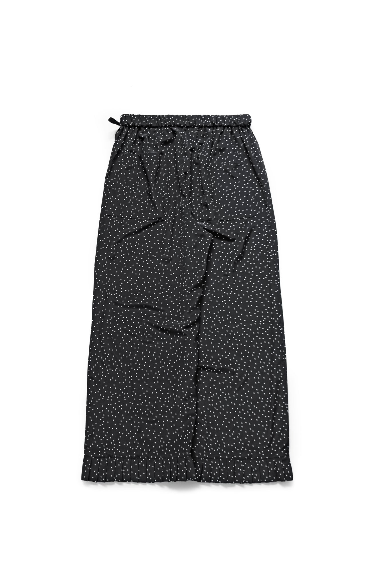 Dot hem pleated pants (2025 Pre-Spring Collection)