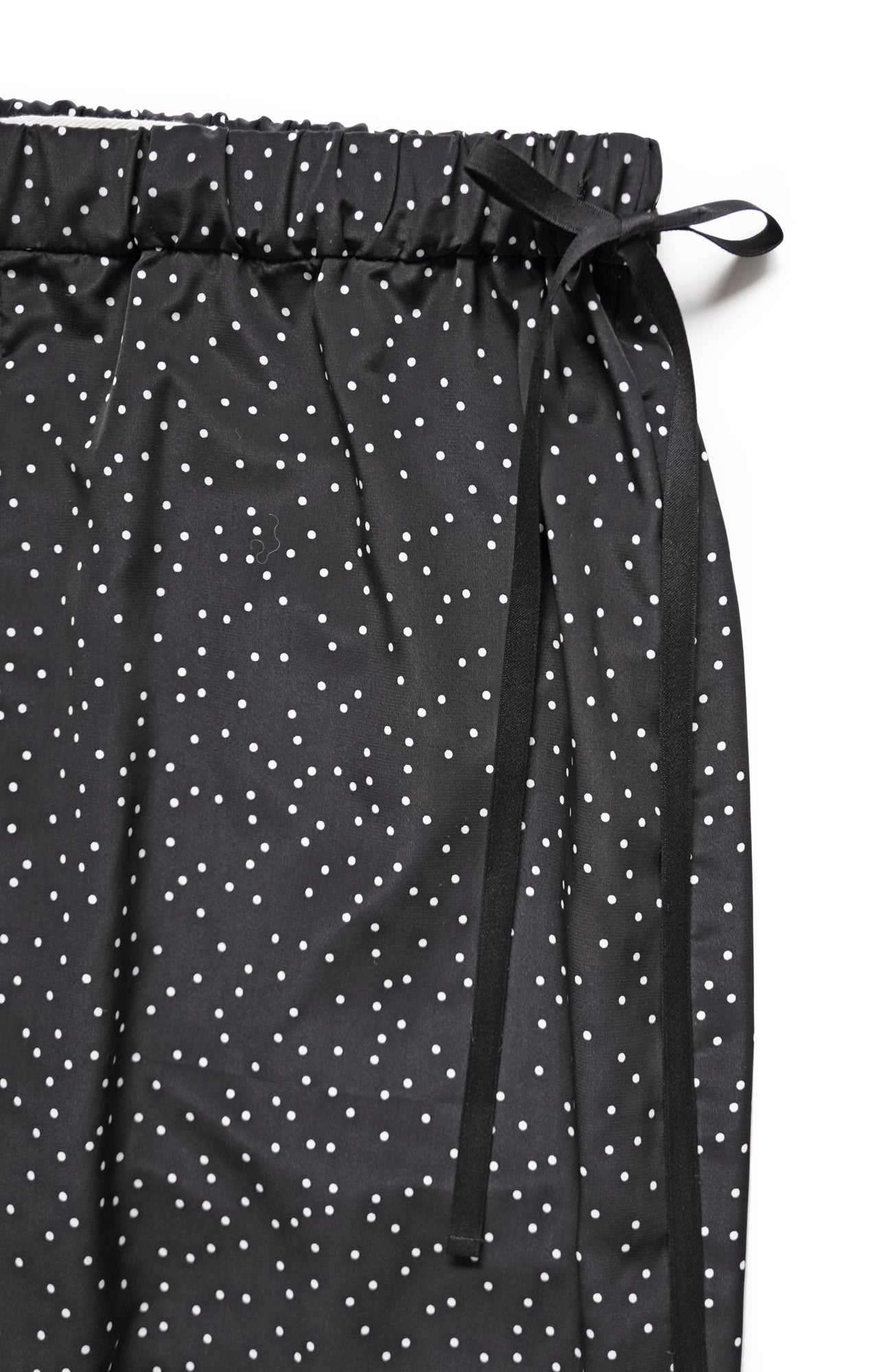 Dot hem pleated pants (2025 Pre-Spring Collection)