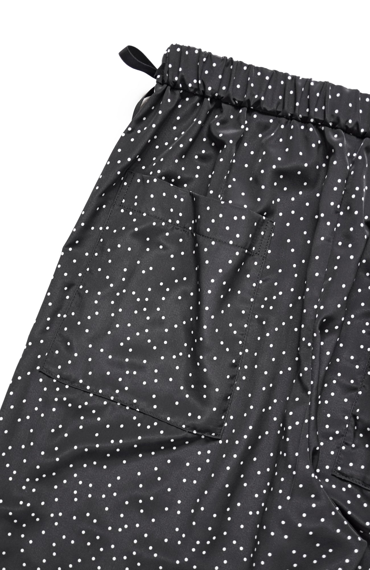 Dot hem pleated pants (2025 Pre-Spring Collection)