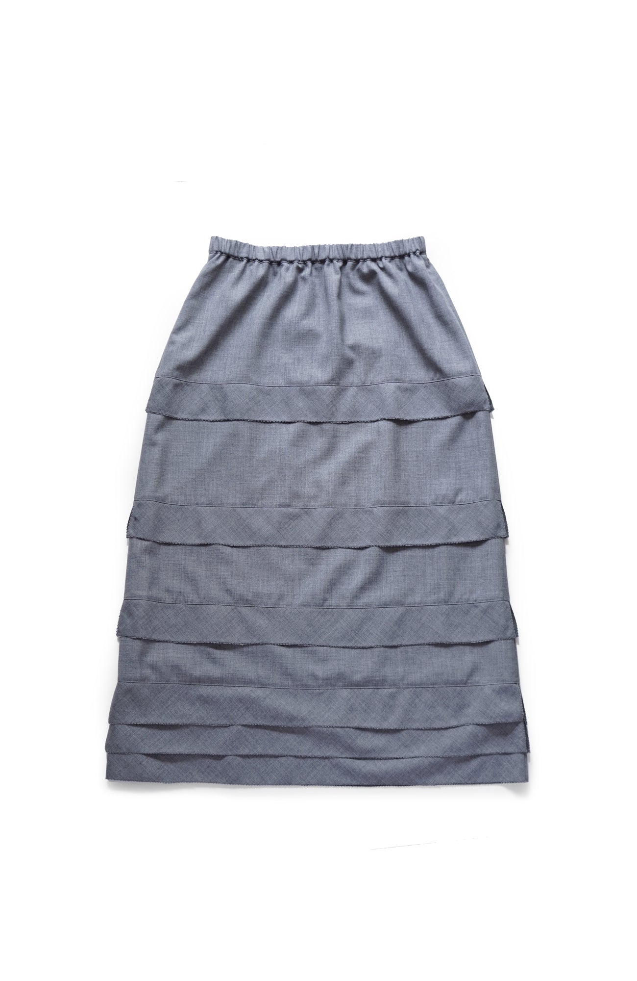 Wool Blend Couche Skirt (2025 Pre-Spring Collection)