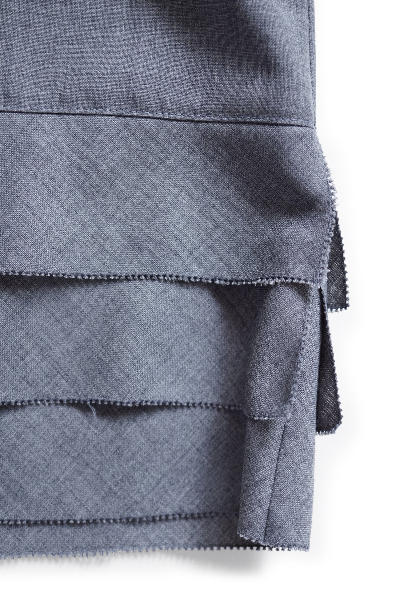 Wool Blend Couche Skirt (2025 Pre-Spring Collection)