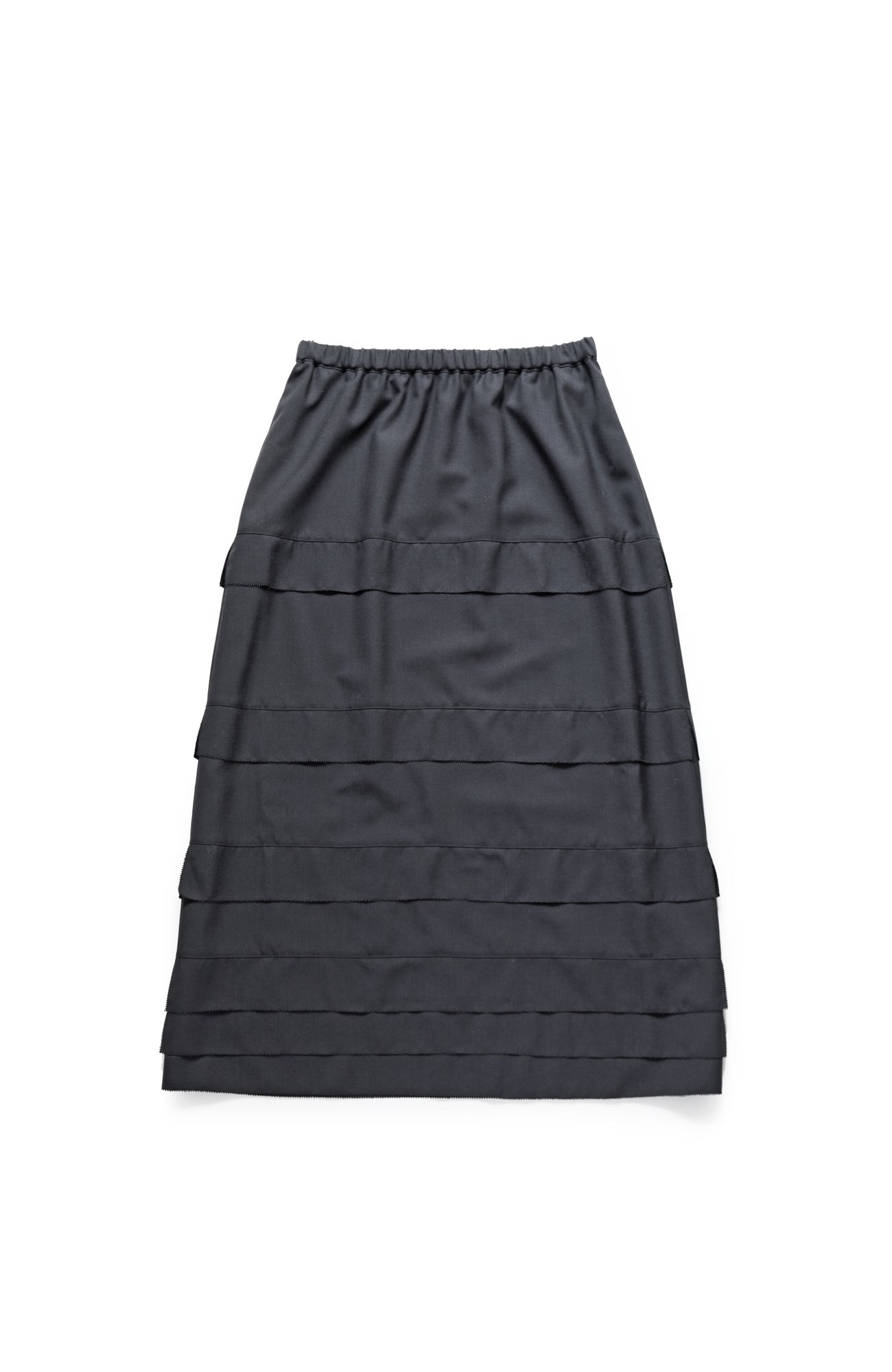 Wool Blend Couche Skirt (2025 Pre-Spring Collection)