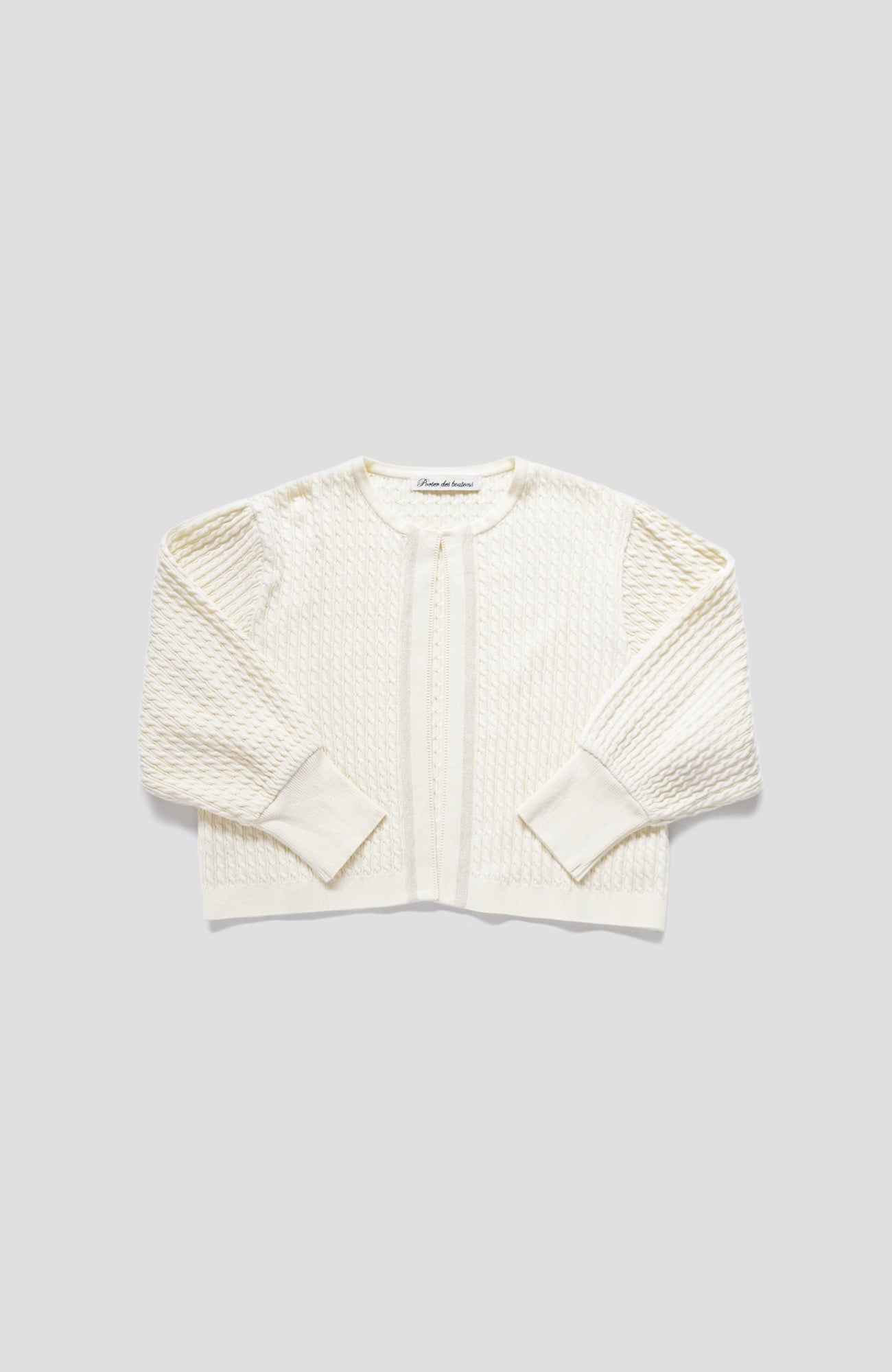 ミニケーブルカーディガン(2025 Pre-Spring Collection)
