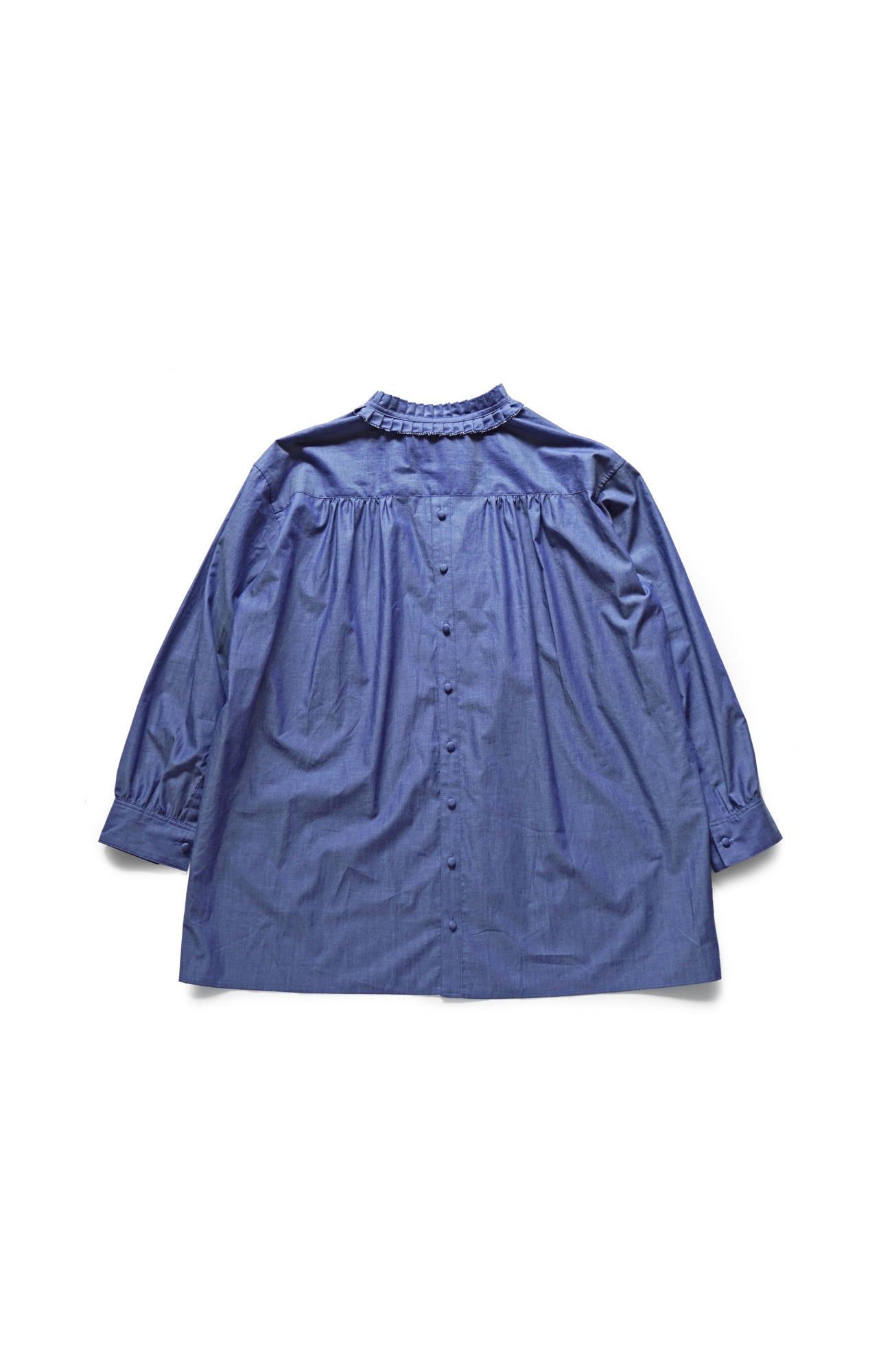 Tuck collar shirt (2025 Spring Collection)