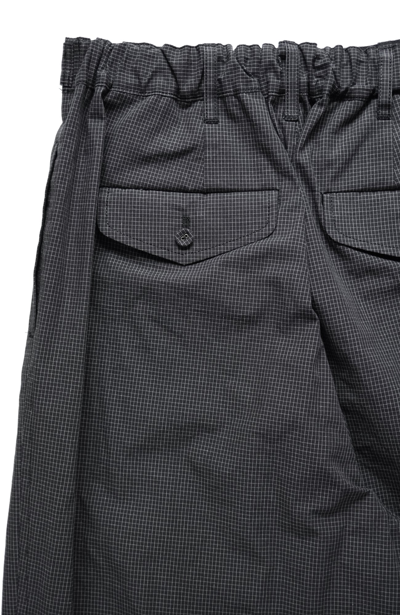 One-tuck pants/mini windowpane check (2025 Spring Collection)