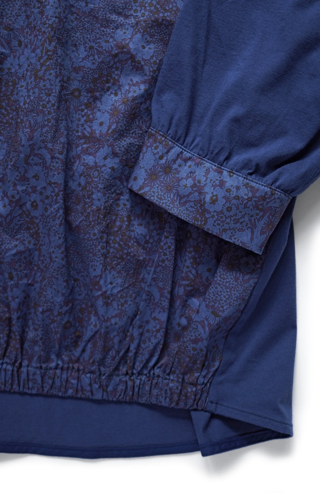 LIBERTY PRINT ruffle neck pullover (2025 Spring Collection)