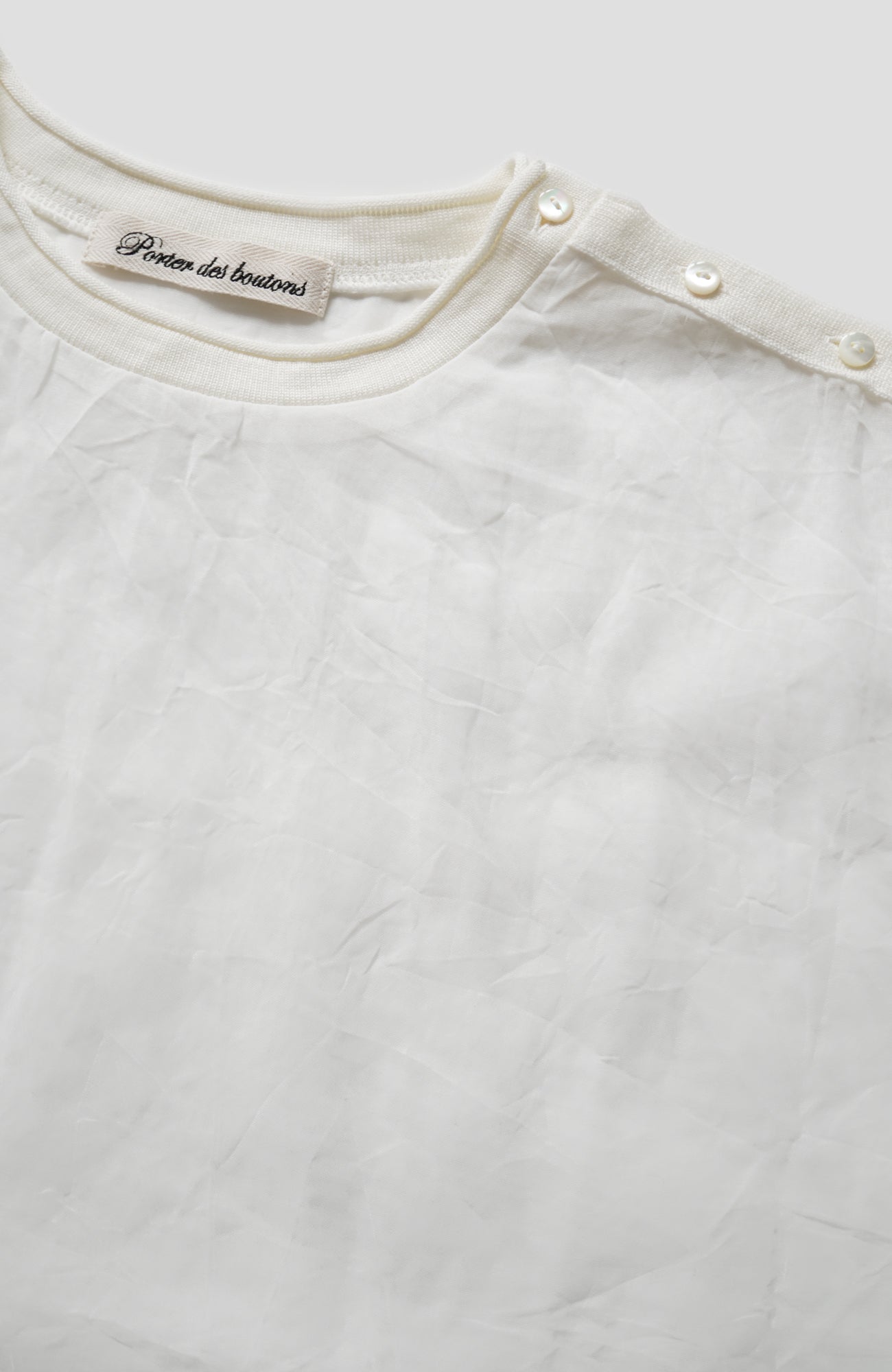 Sheer pullover (2025 Spring Collection)