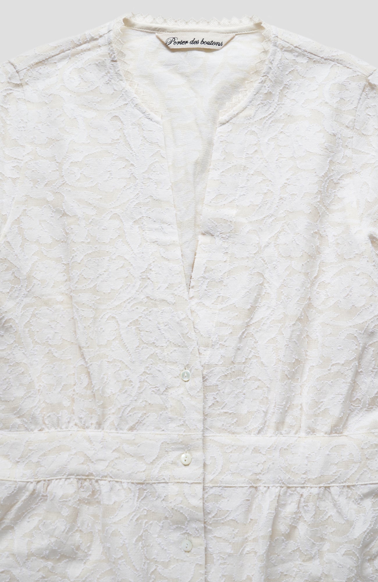 Cut Jacquard Robe (2025 Spring Collection)