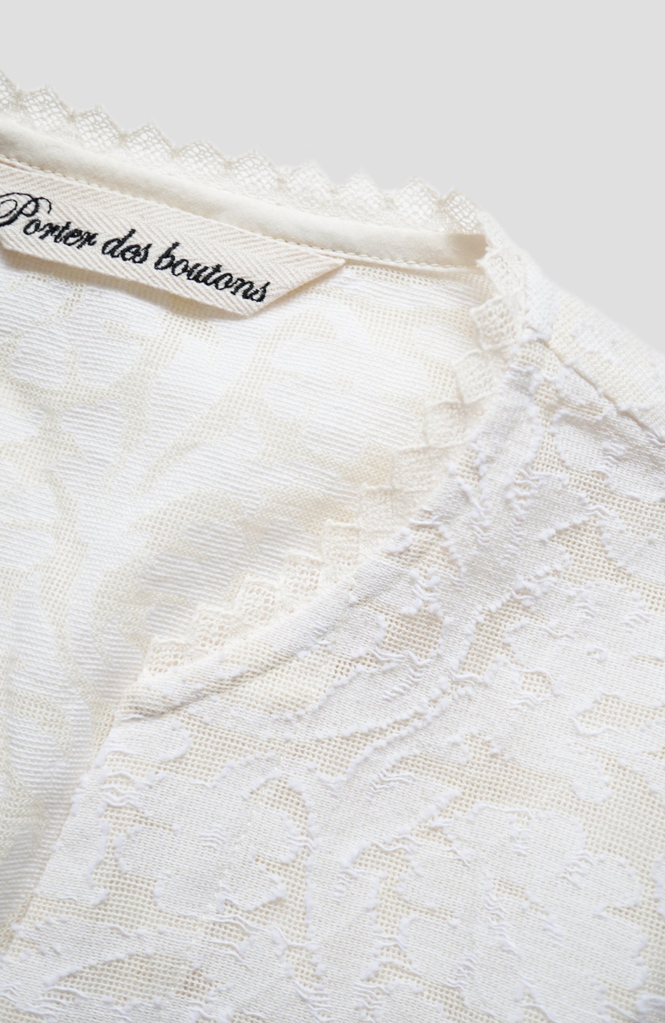Cut Jacquard Robe (2025 Spring Collection)