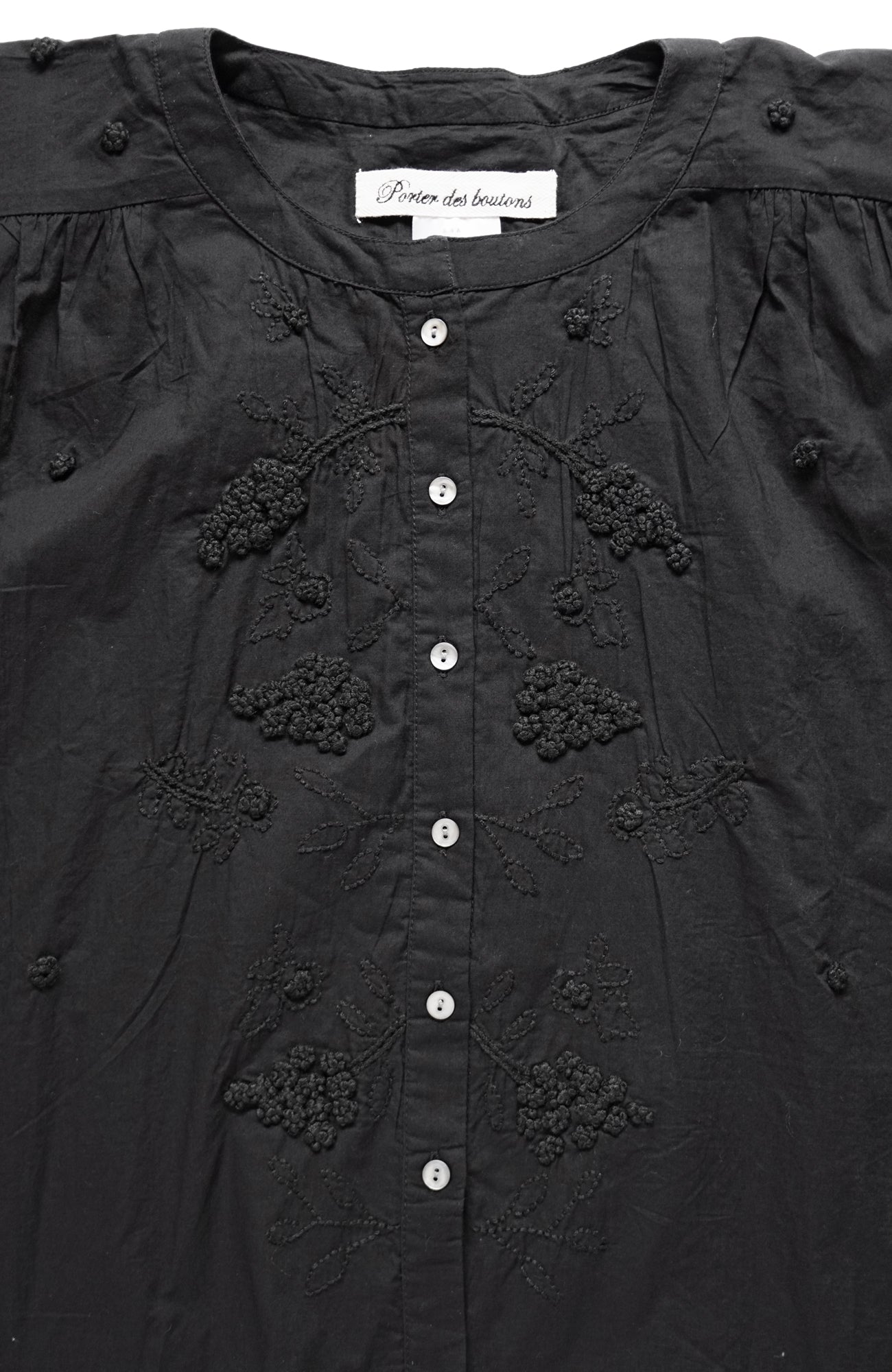 Lilas Embroidered Blouse (2025 Spring Collection)