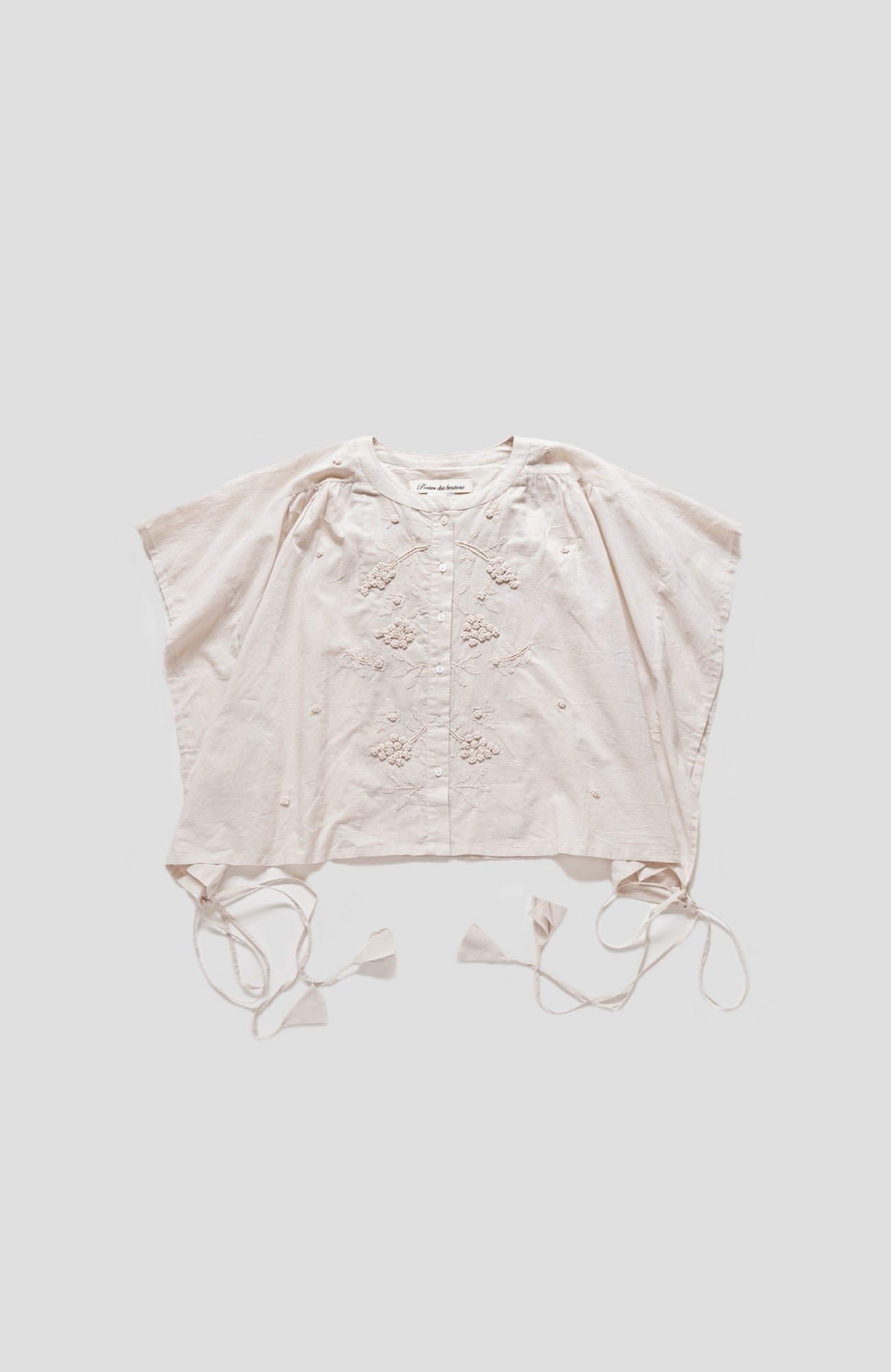 Lilas Embroidered Blouse (2025 Spring Collection)