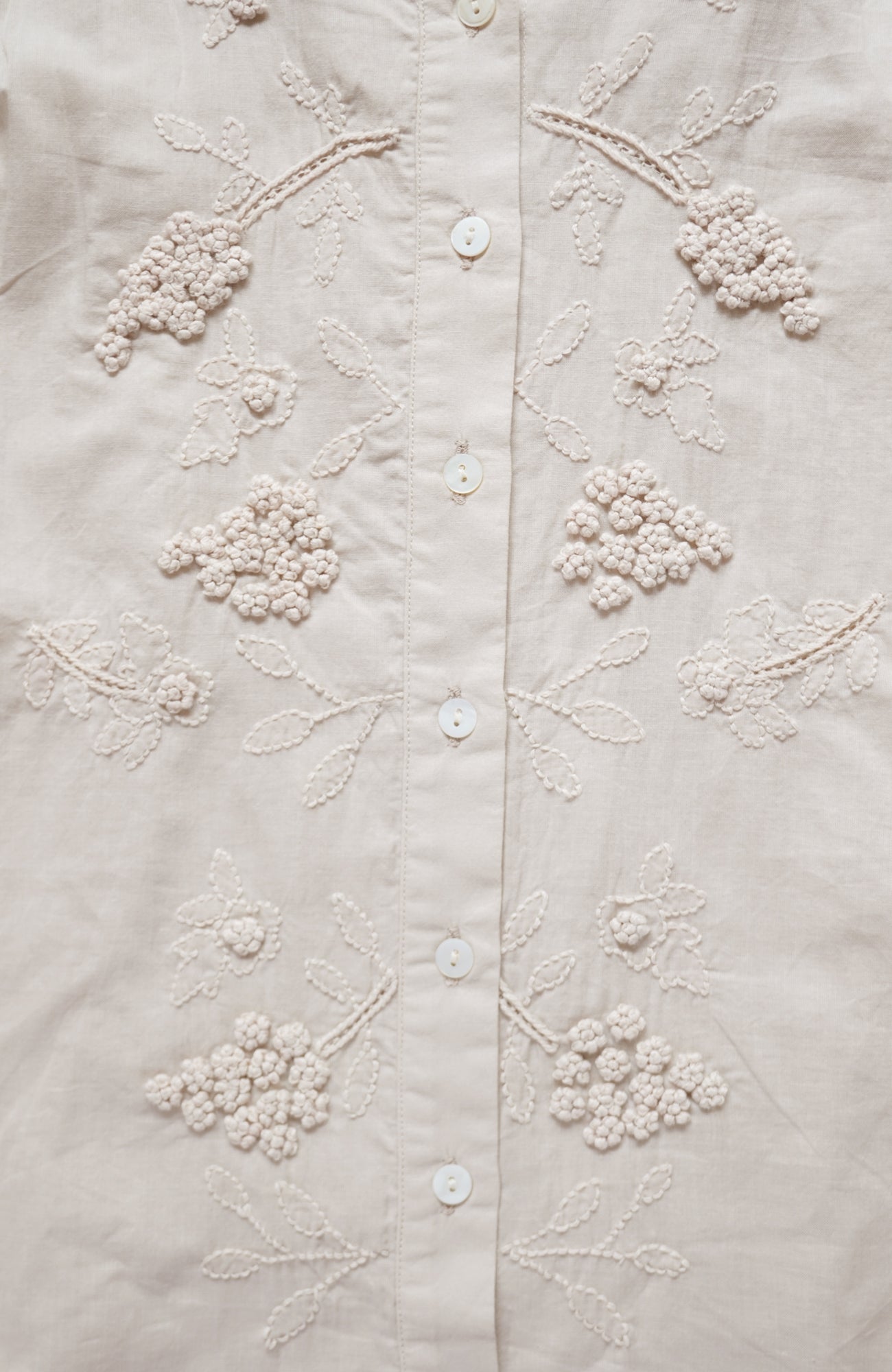 Lilas Embroidered Blouse (2025 Spring Collection)