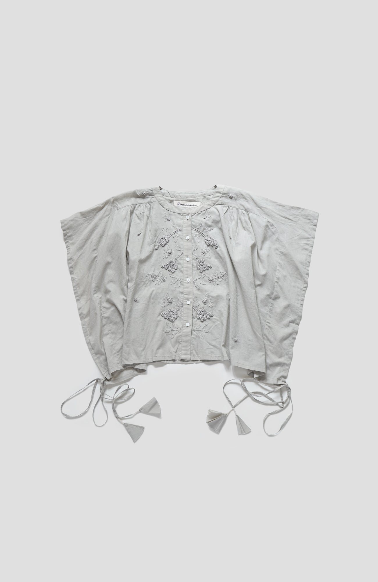 Lilas Embroidered Blouse (2025 Spring Collection)