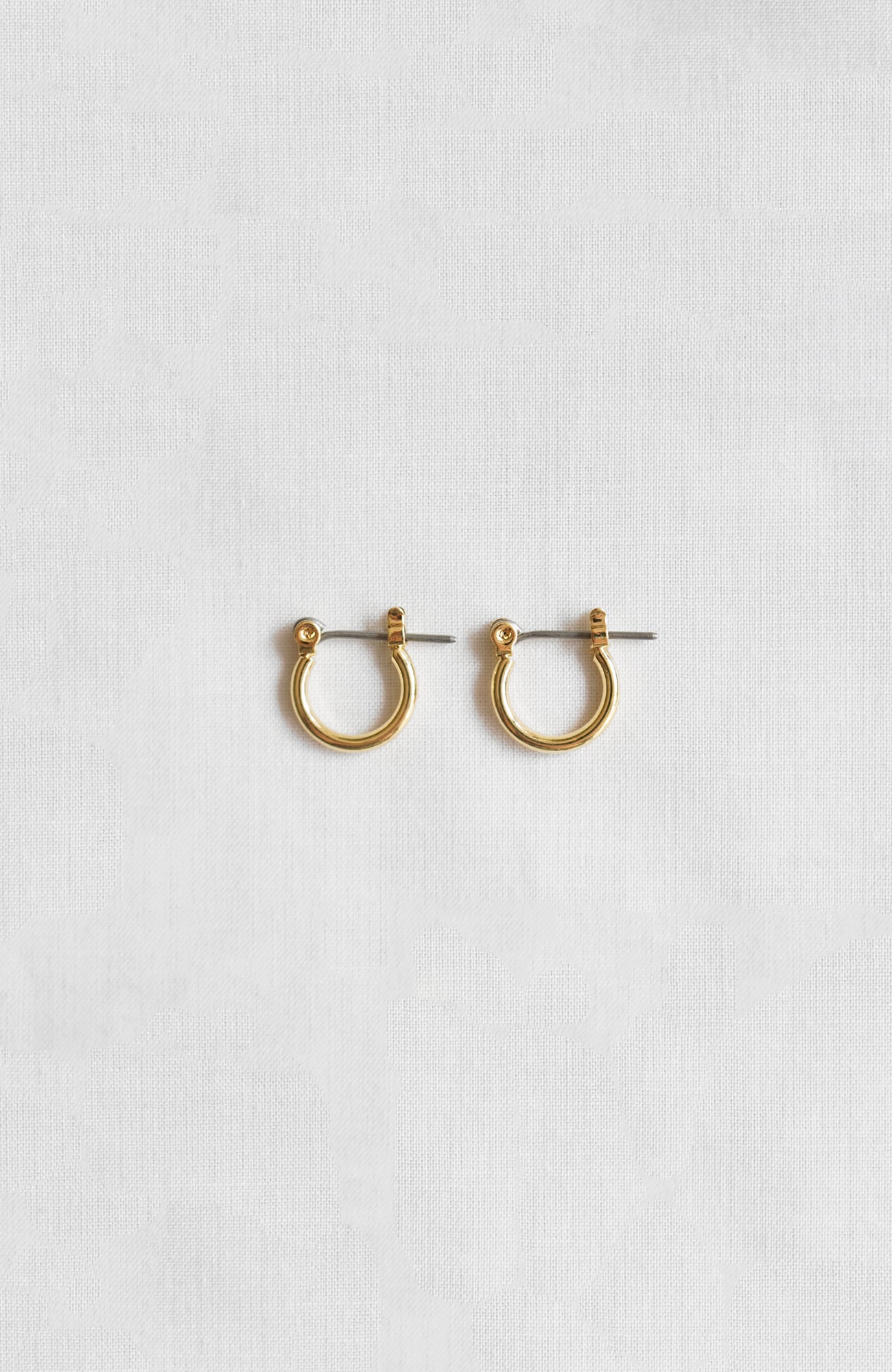 Hoop Charm Pearl Earrings (2025 Spring Collection)