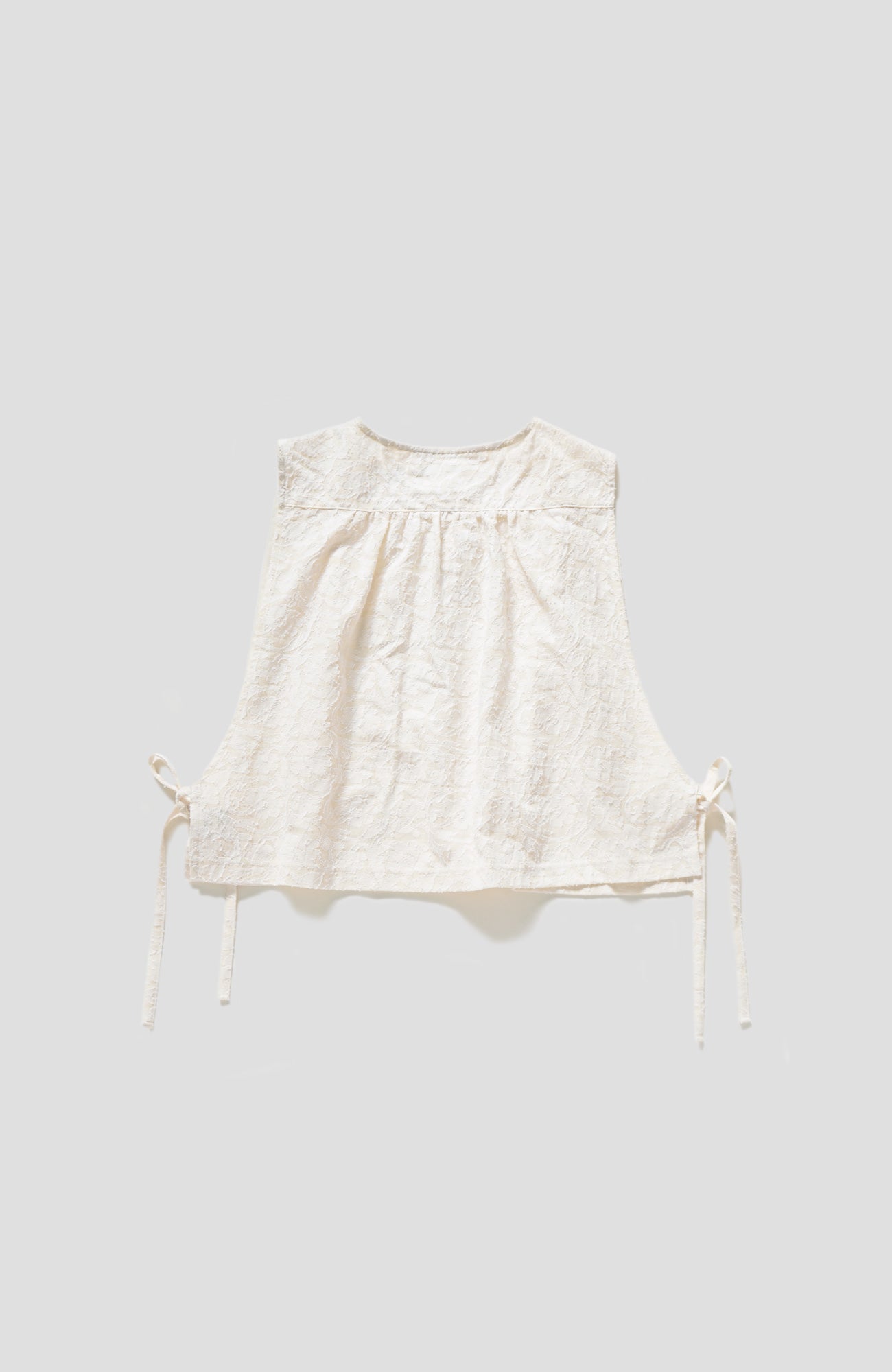 Side ribbon vest (2025 Summer Collection)