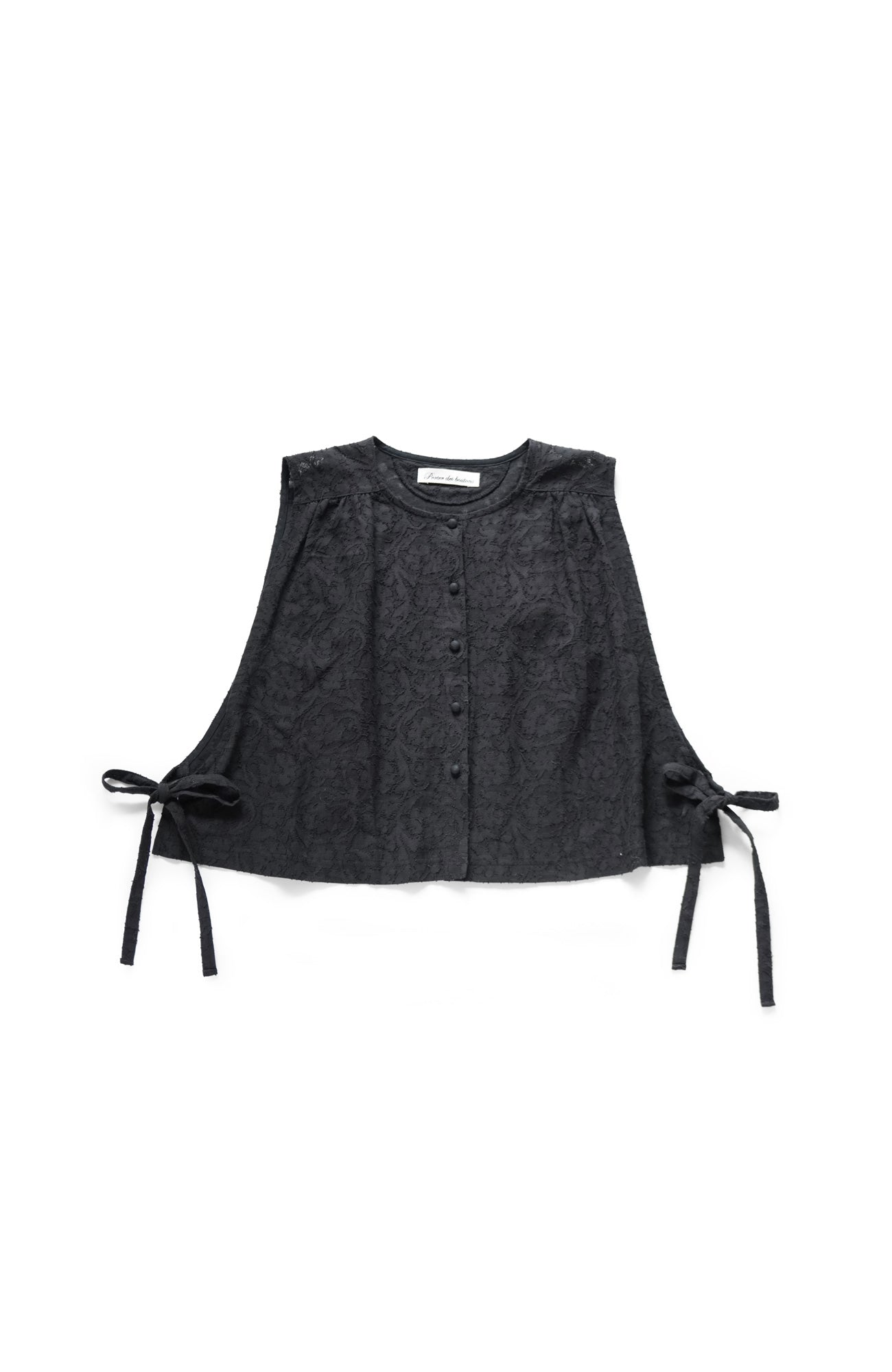 Side ribbon vest (2025 Summer Collection)