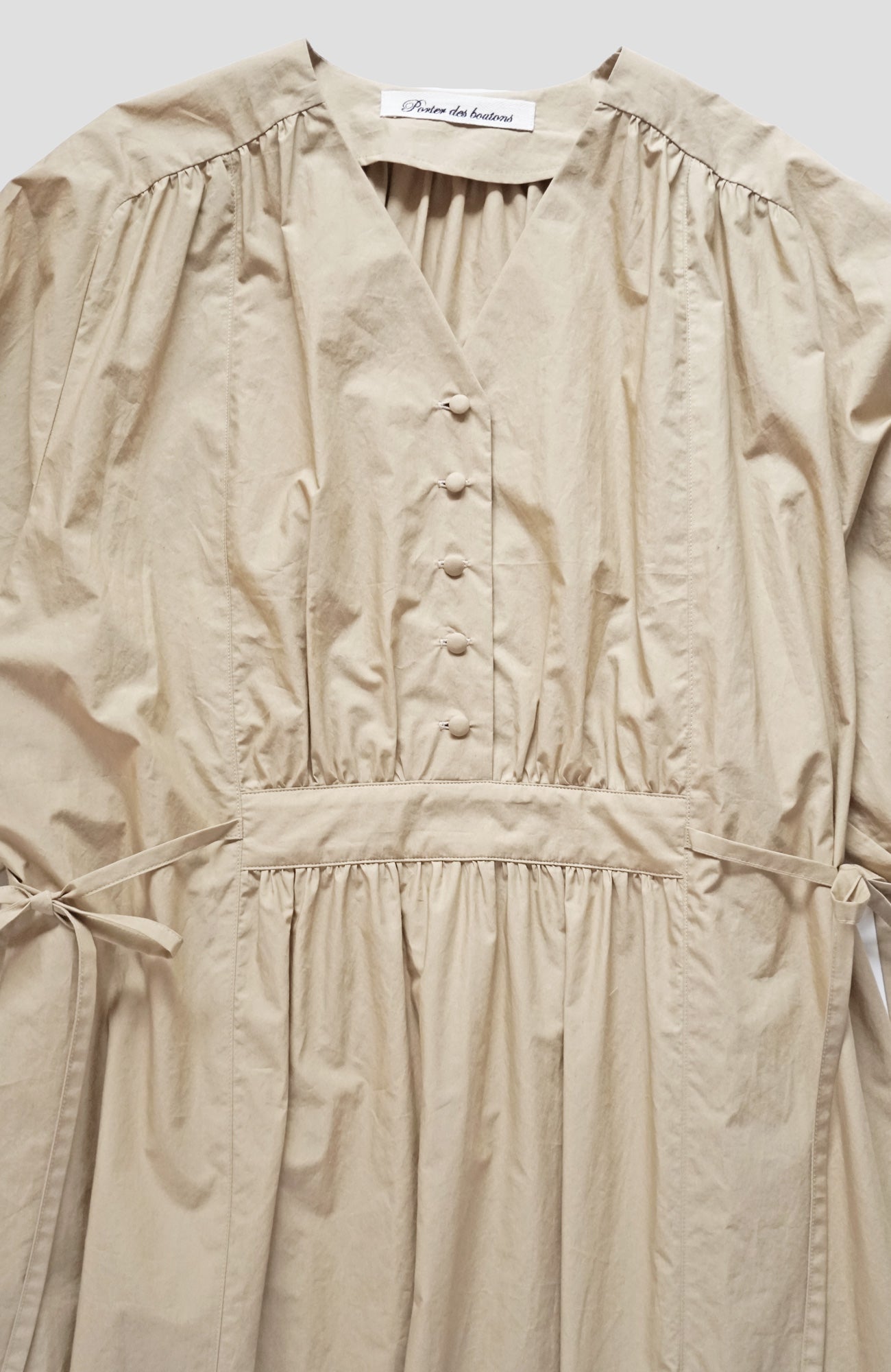 Epaulette Sleeve Dress (2025 Summer Collection)