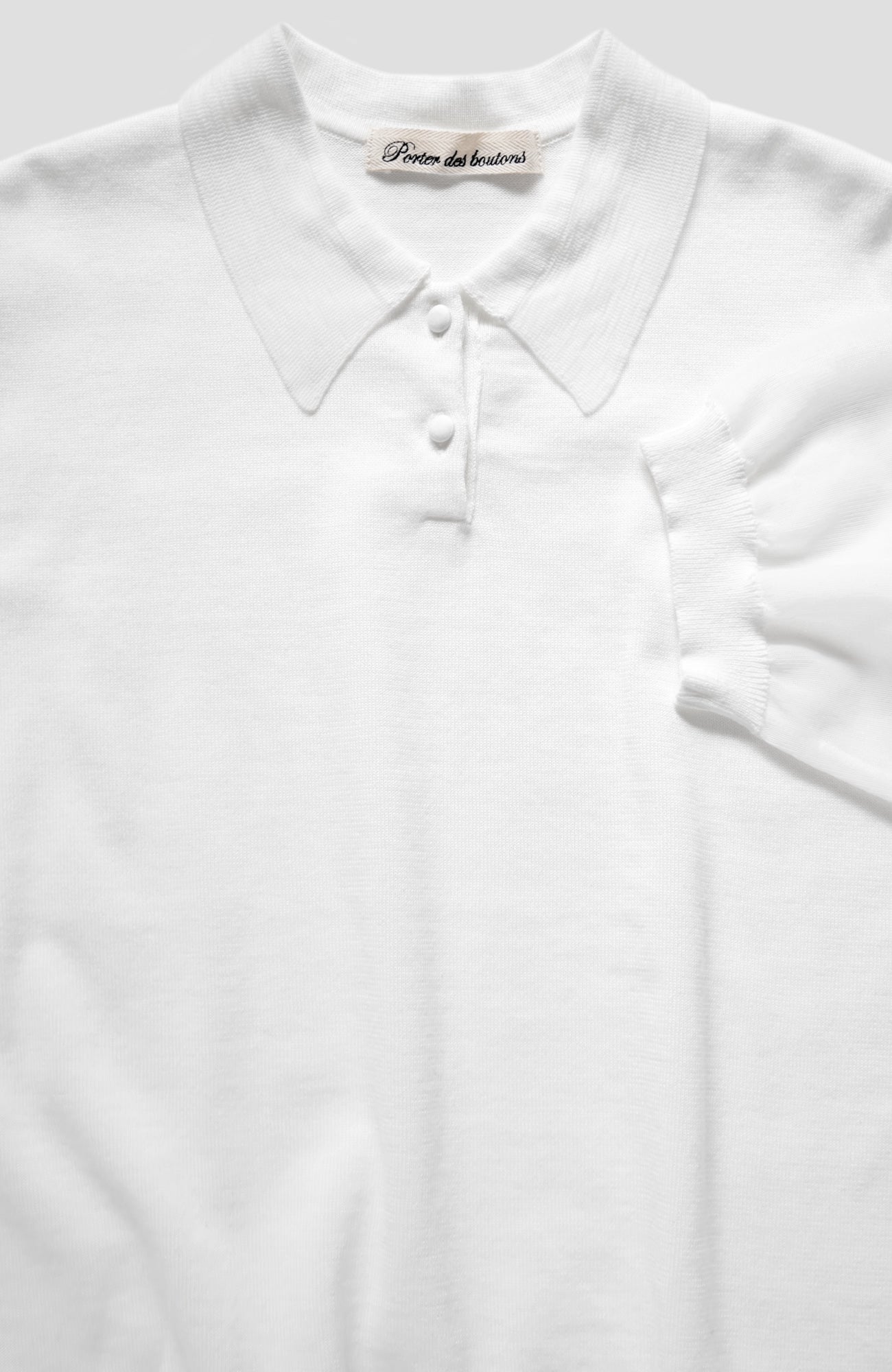 Polo collar knit (2025 Summer Collection)