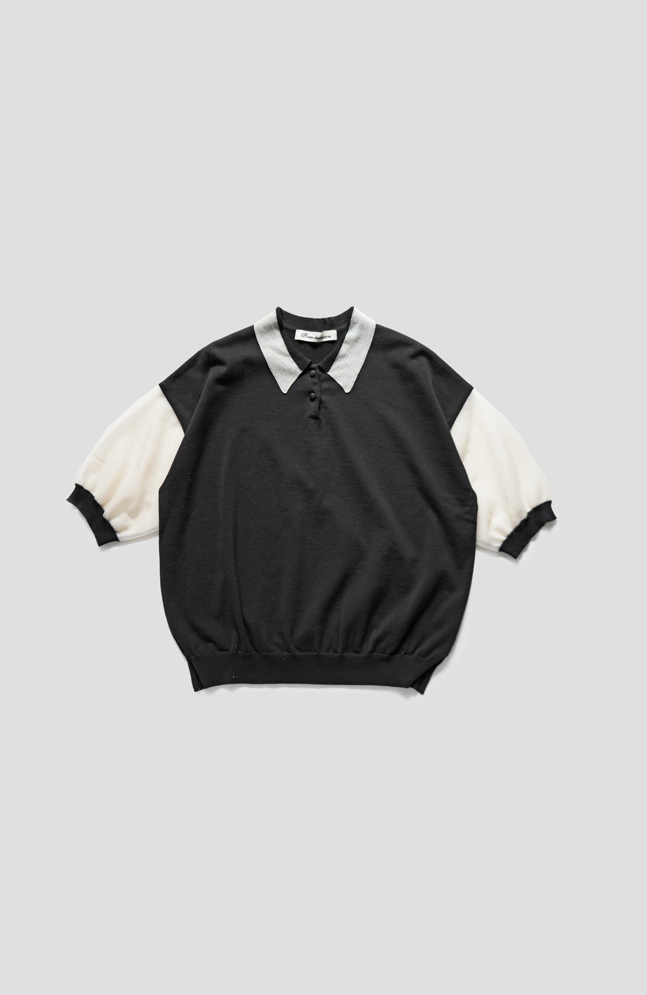 Polo collar knit (2025 Summer Collection)