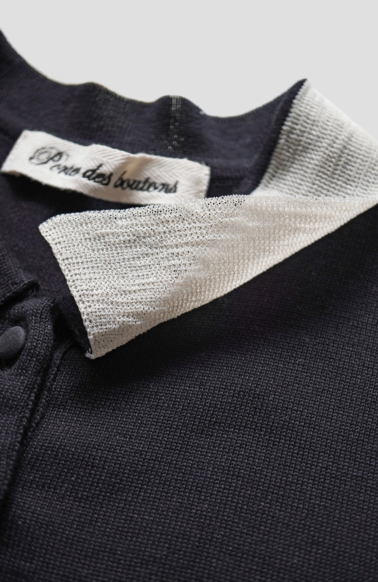 Polo collar knit (2025 Summer Collection)