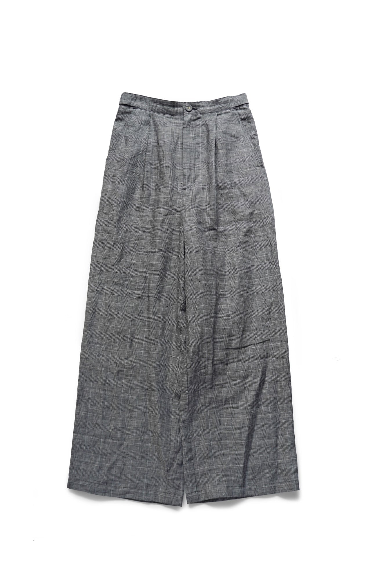 Glen check pants (2025 Summer Collection)