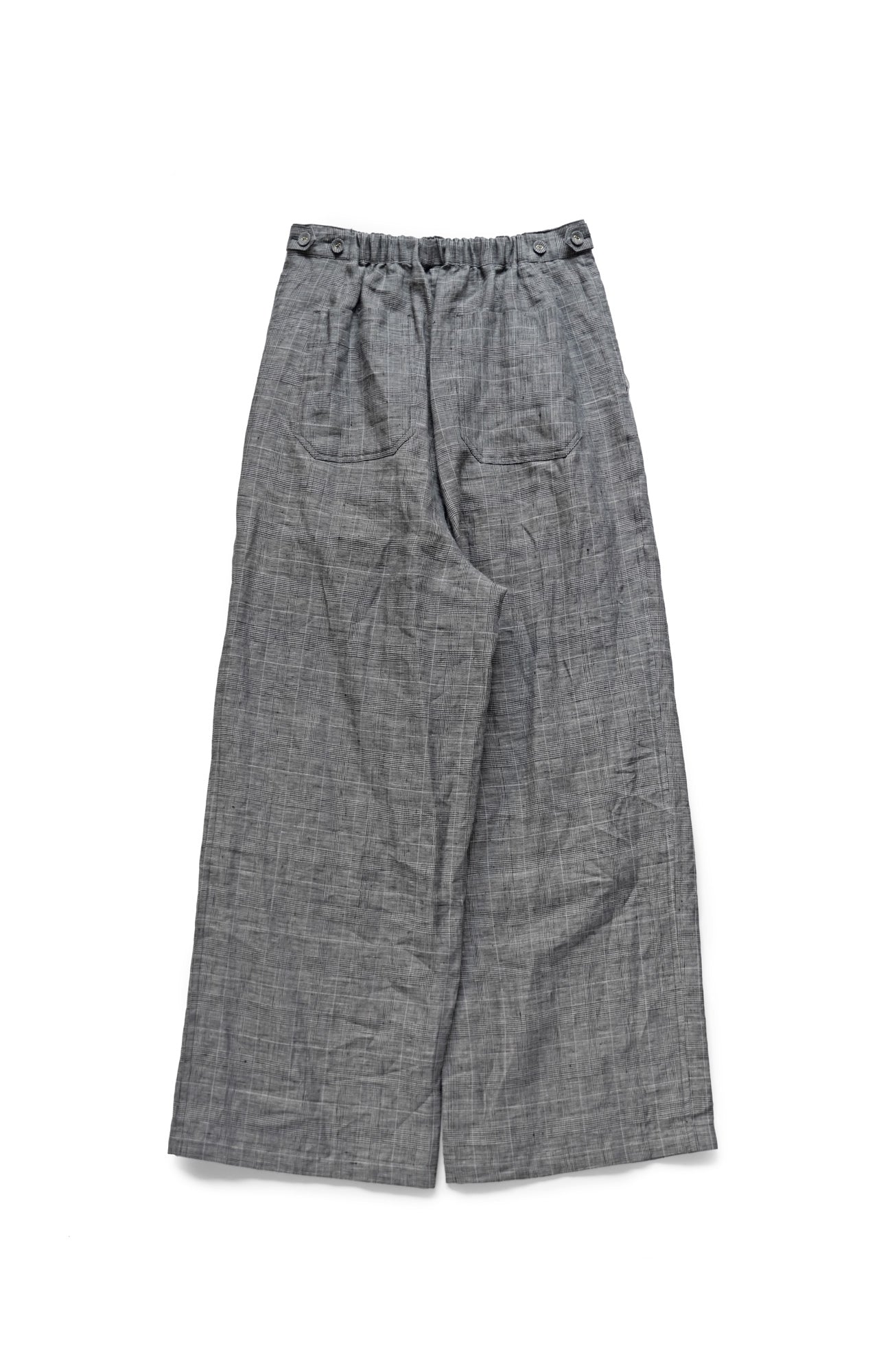 Glen check pants (2025 Summer Collection)