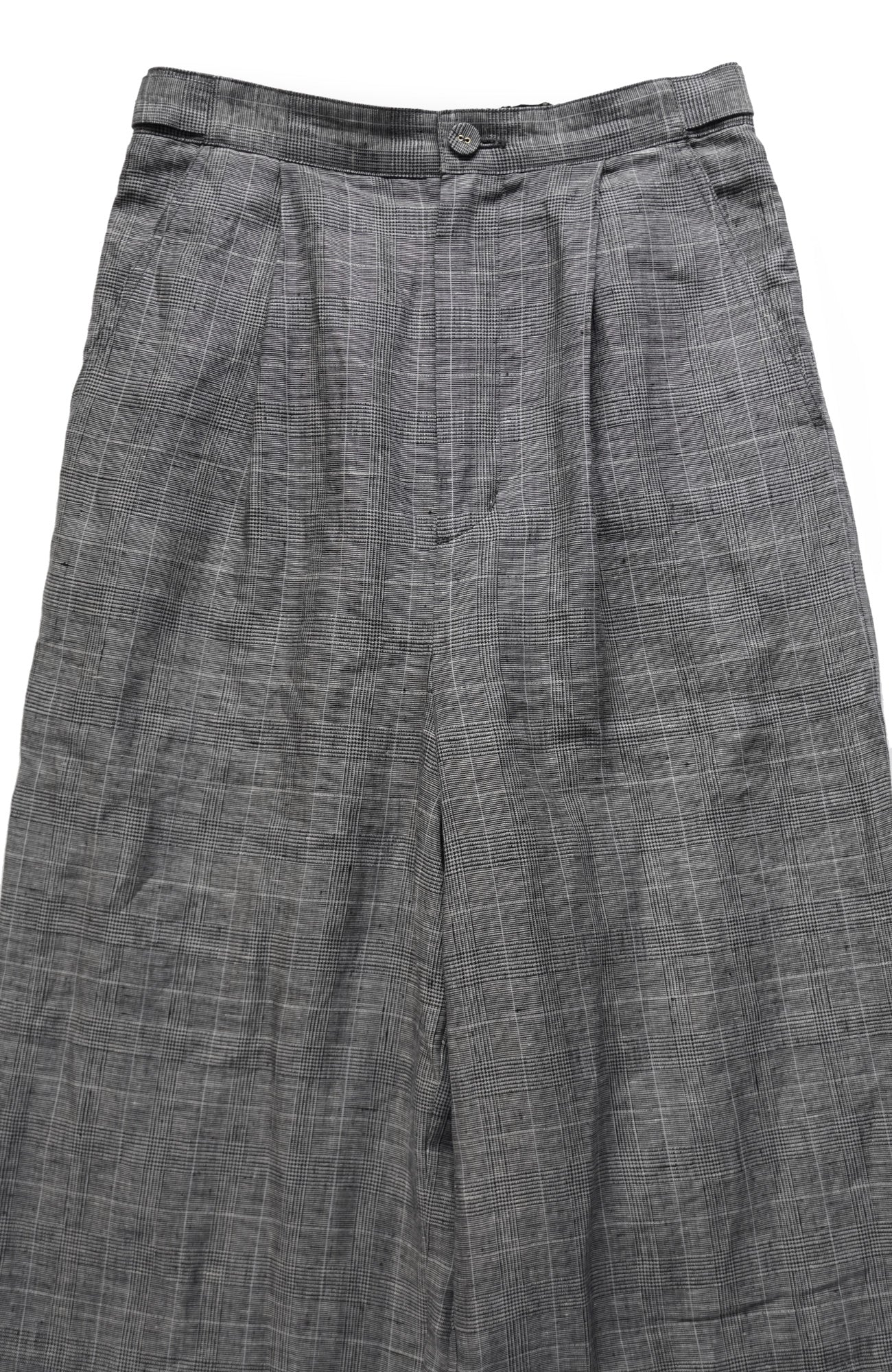 Glen check pants (2025 Summer Collection)