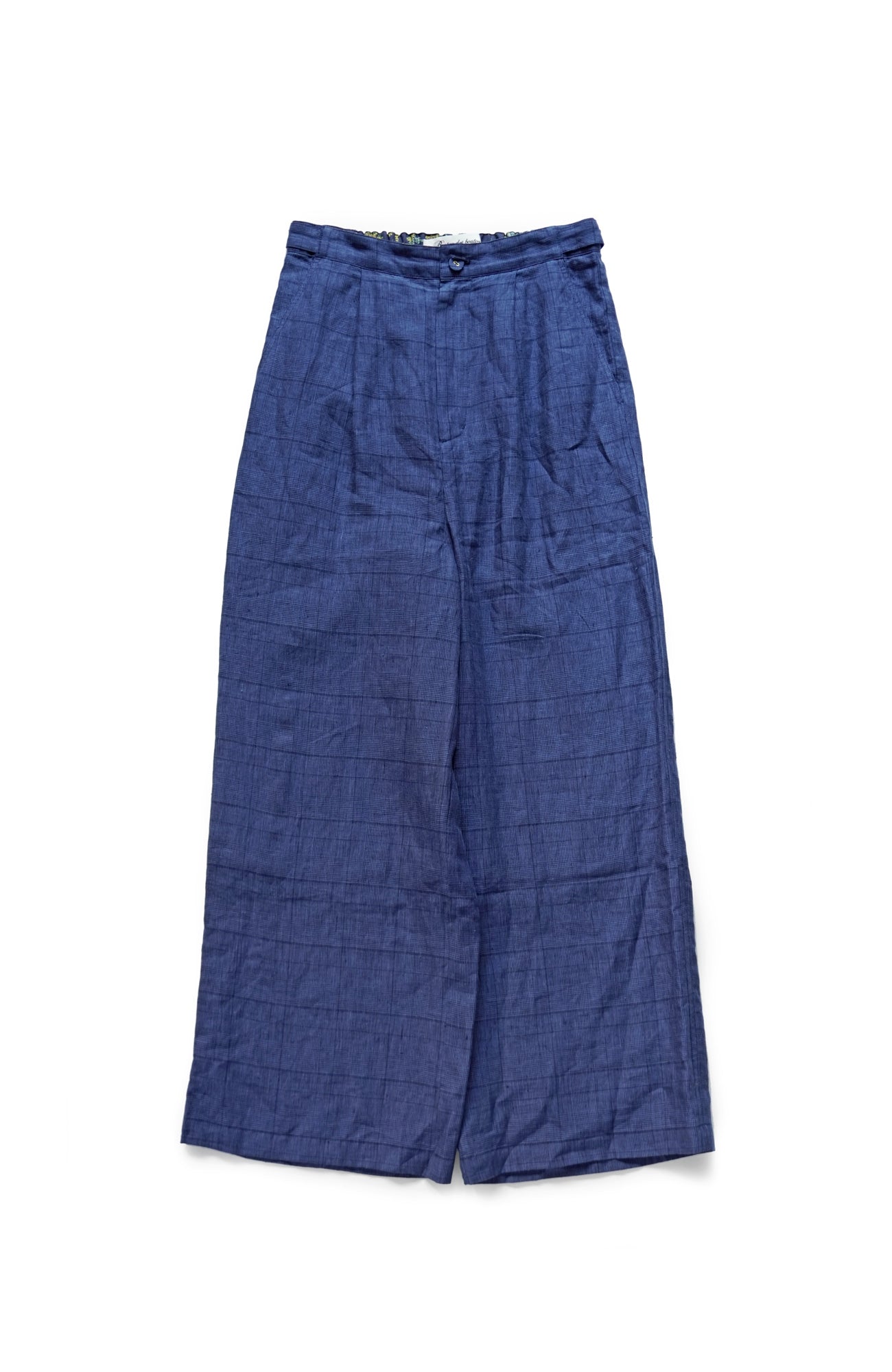 Glen check pants (2025 Summer Collection)