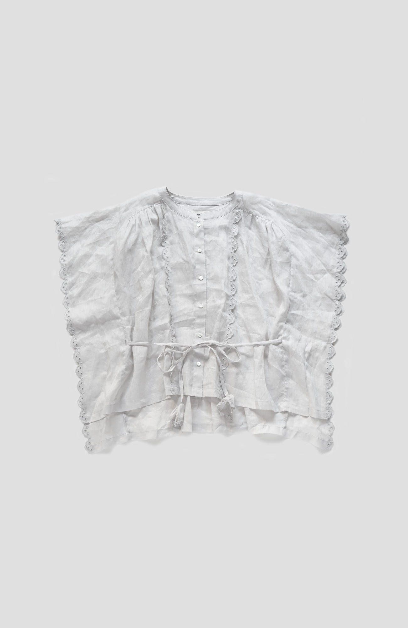 Bowler Scallop Blouse (2025 Summer Collection)