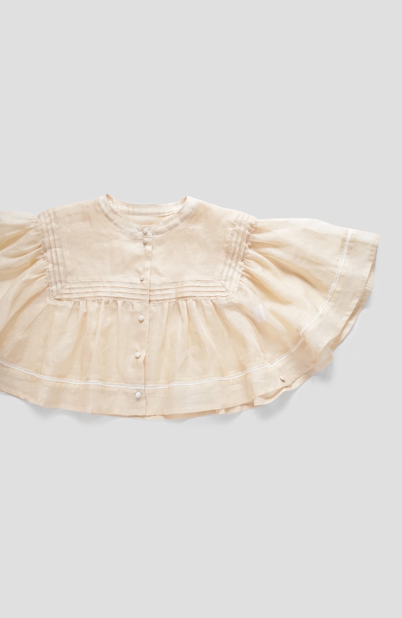 Cape blouse (2025 Summer Collection)