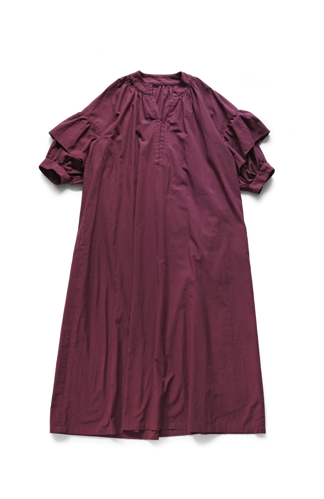 Frill Sleeve Dress (2025 Summer Collection)