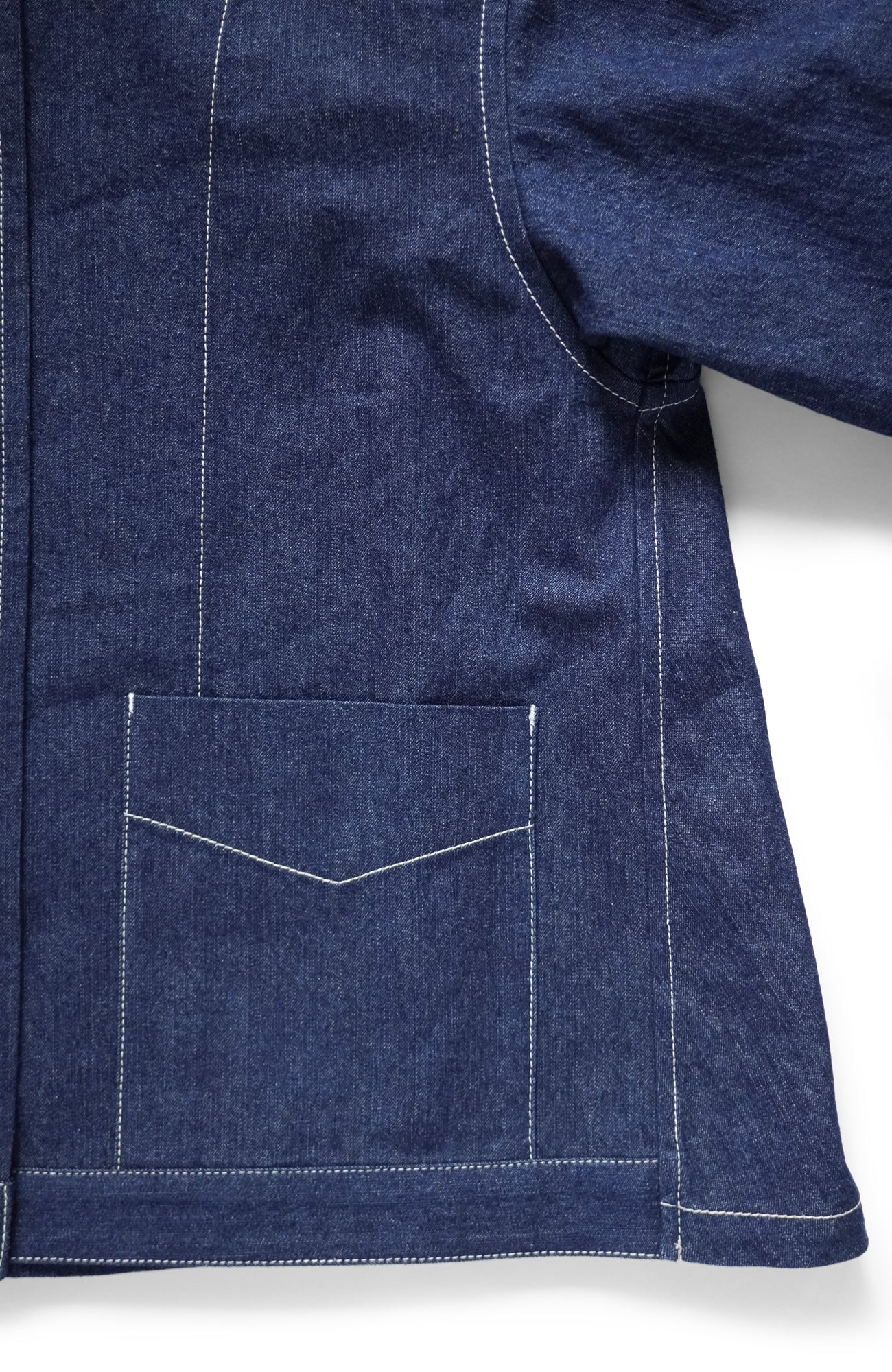 Denim back flare jacket (2025 Autumn & Winter Collection)