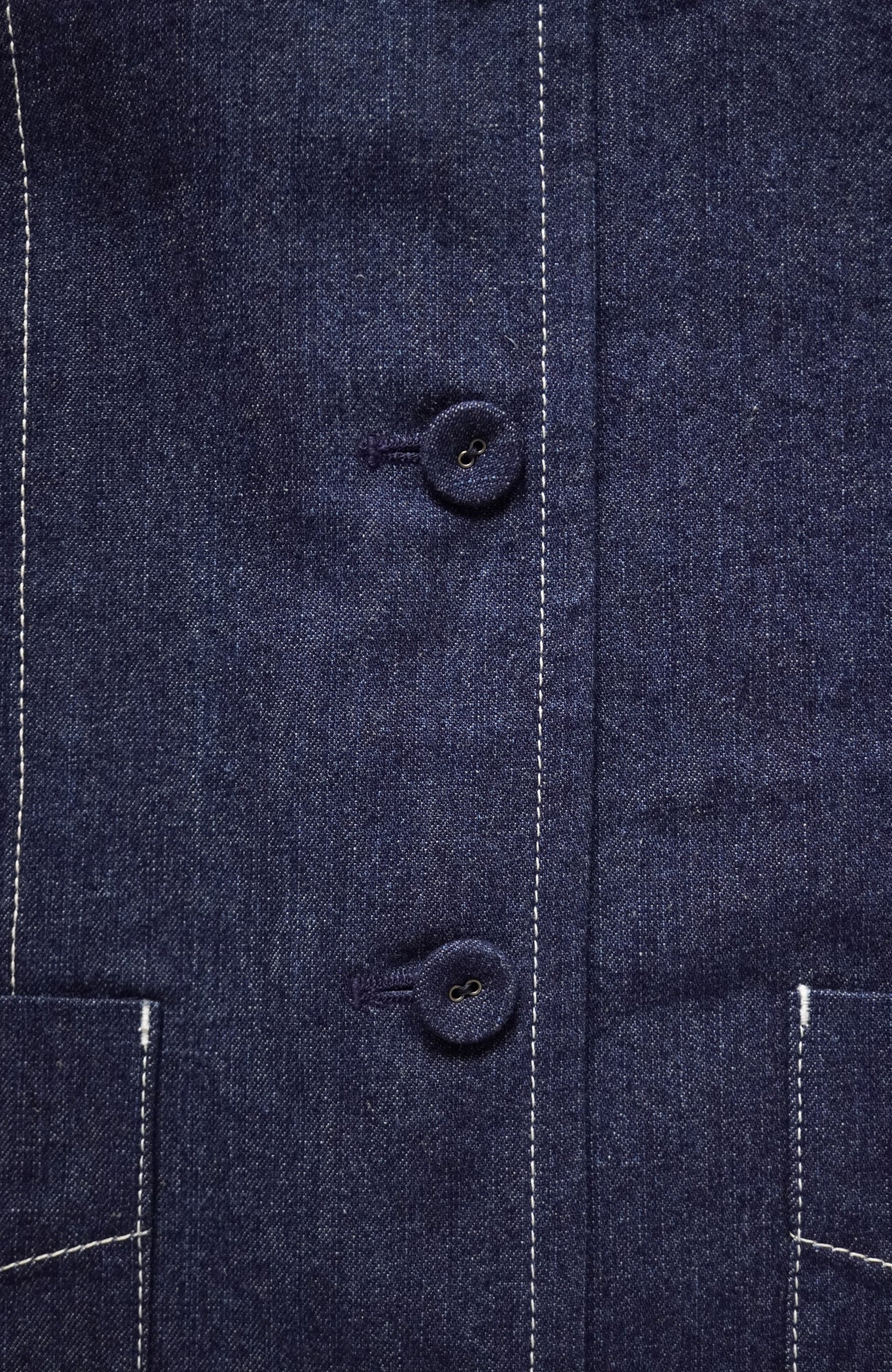Denim back flare jacket (2025 Autumn & Winter Collection)