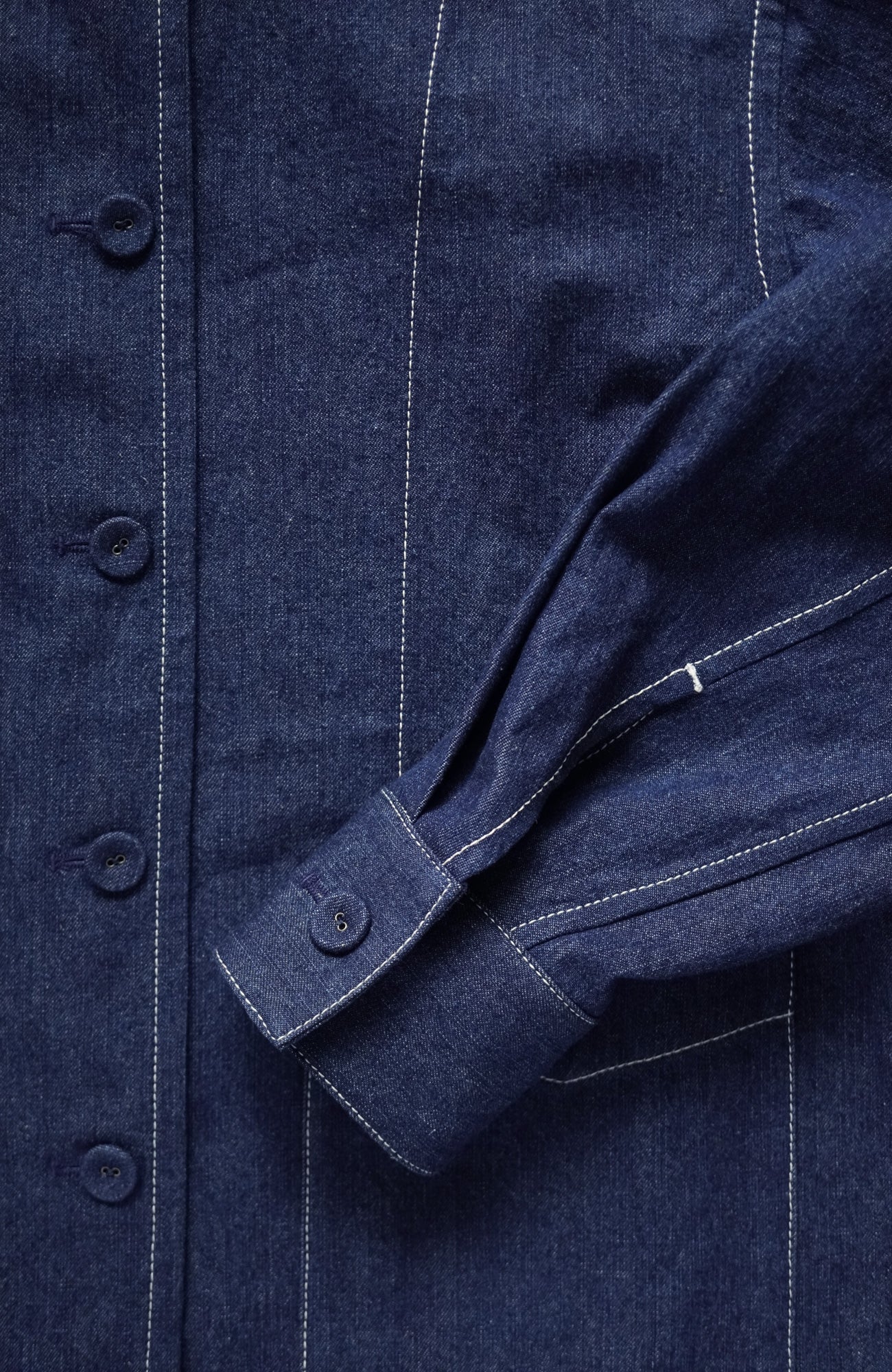 Denim back flare jacket (2025 Autumn & Winter Collection)