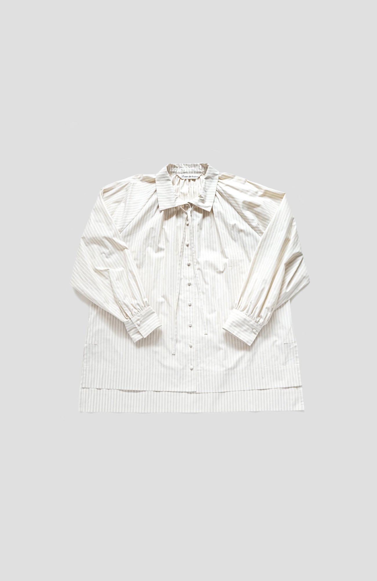 2-way color shirt stripe (2025 Autumn & Winter Collection)