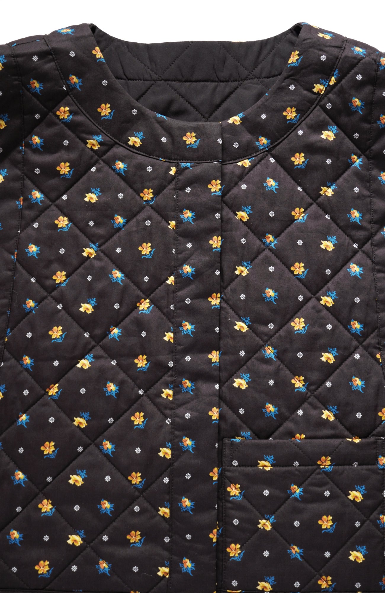 Reversible quilted vest (2025 Autumn & Winter Collection)