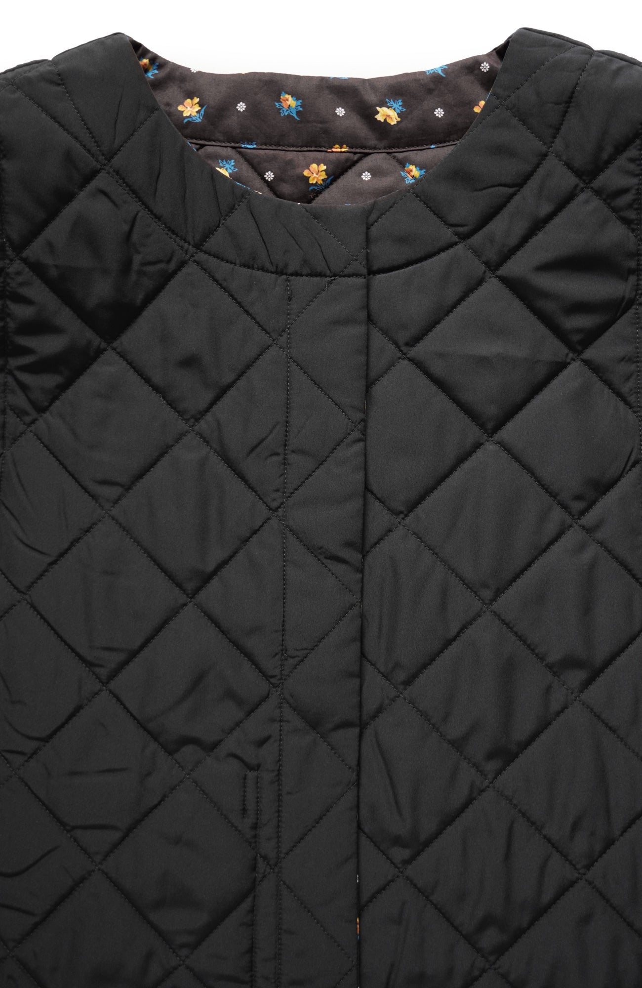 Reversible quilted vest (2025 Autumn & Winter Collection)