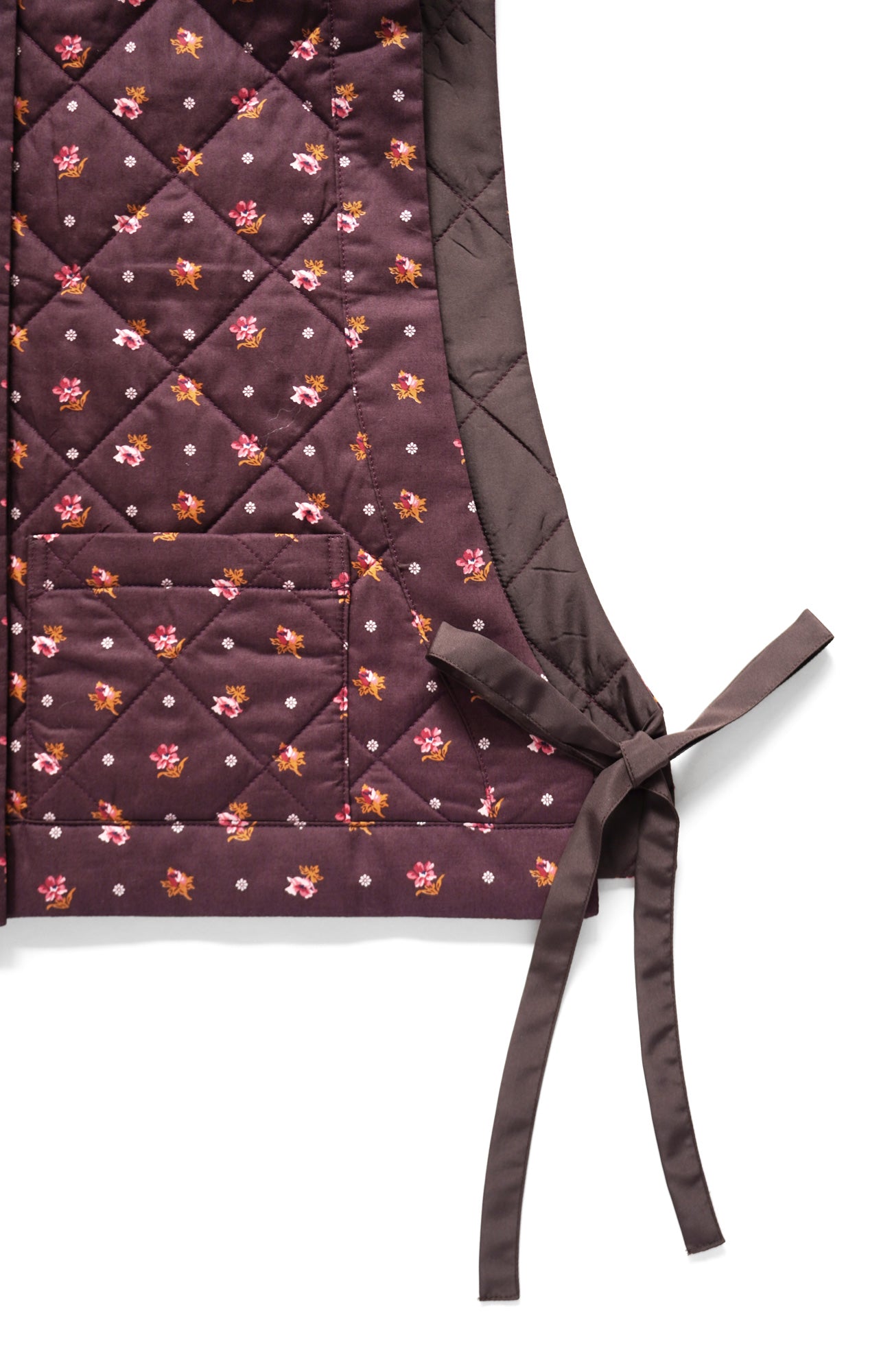 Reversible quilted vest (2025 Autumn & Winter Collection)