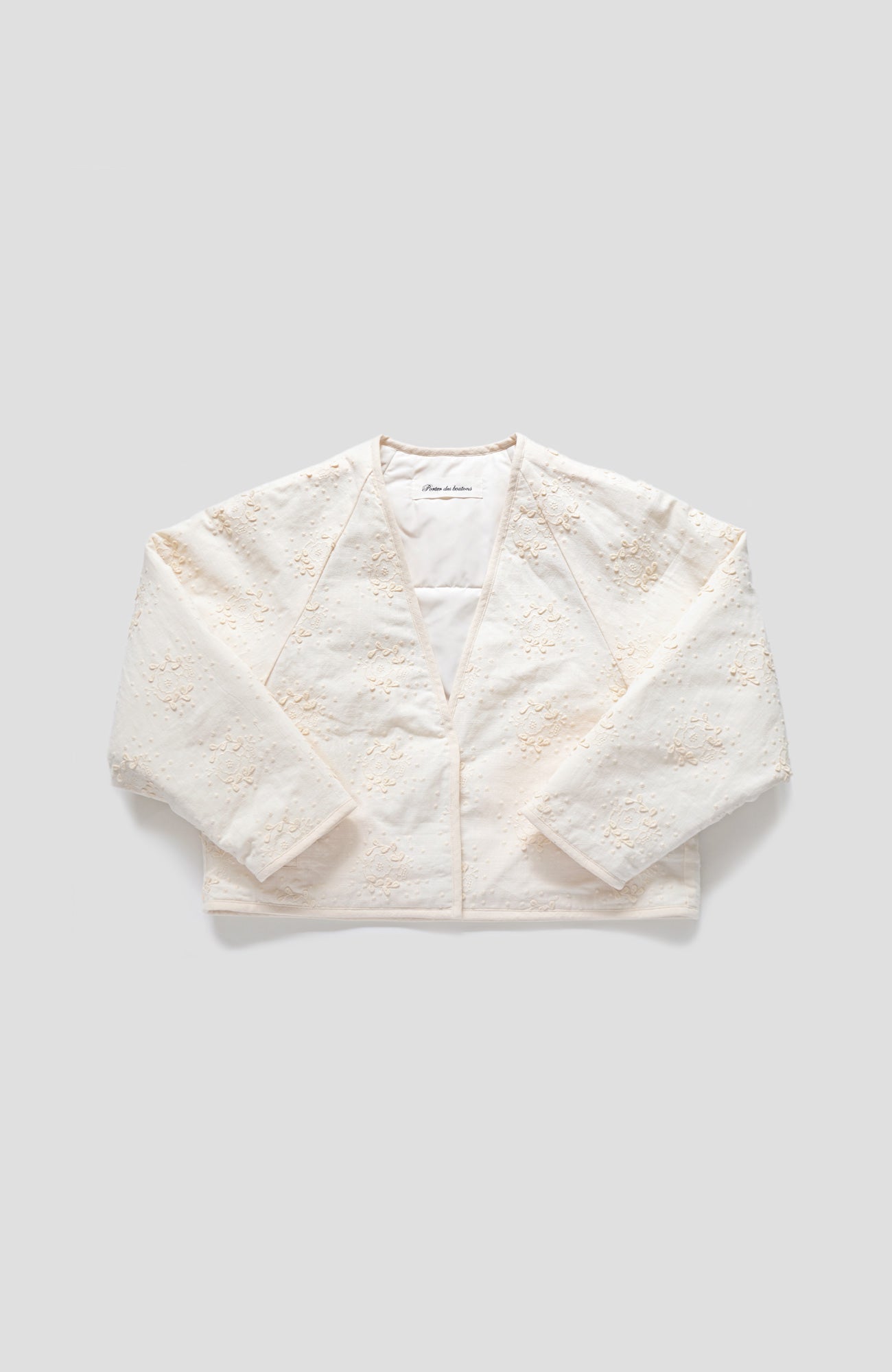 Embroidered jacket (2025 Autumn & Winter Collection)